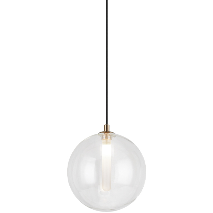 Magma LED 8.75 inch Clear Pendant Ceiling Light