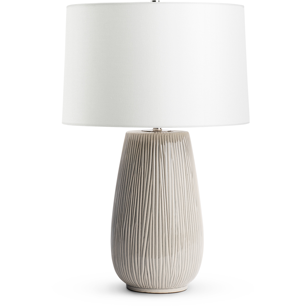 Hilda 24.75 inch 150.00 watt Light Grey Table Lamp Portable Light