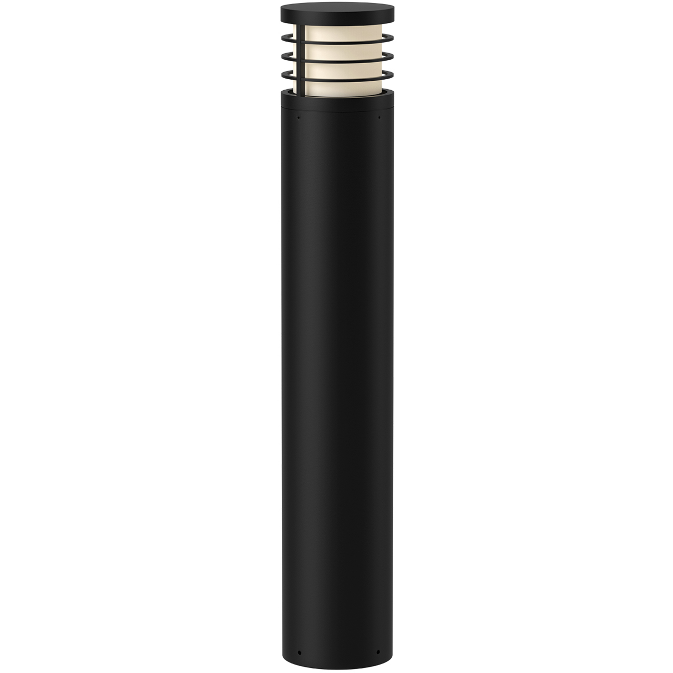 Blaine 120-277V 24 watt Black Exterior Bollard