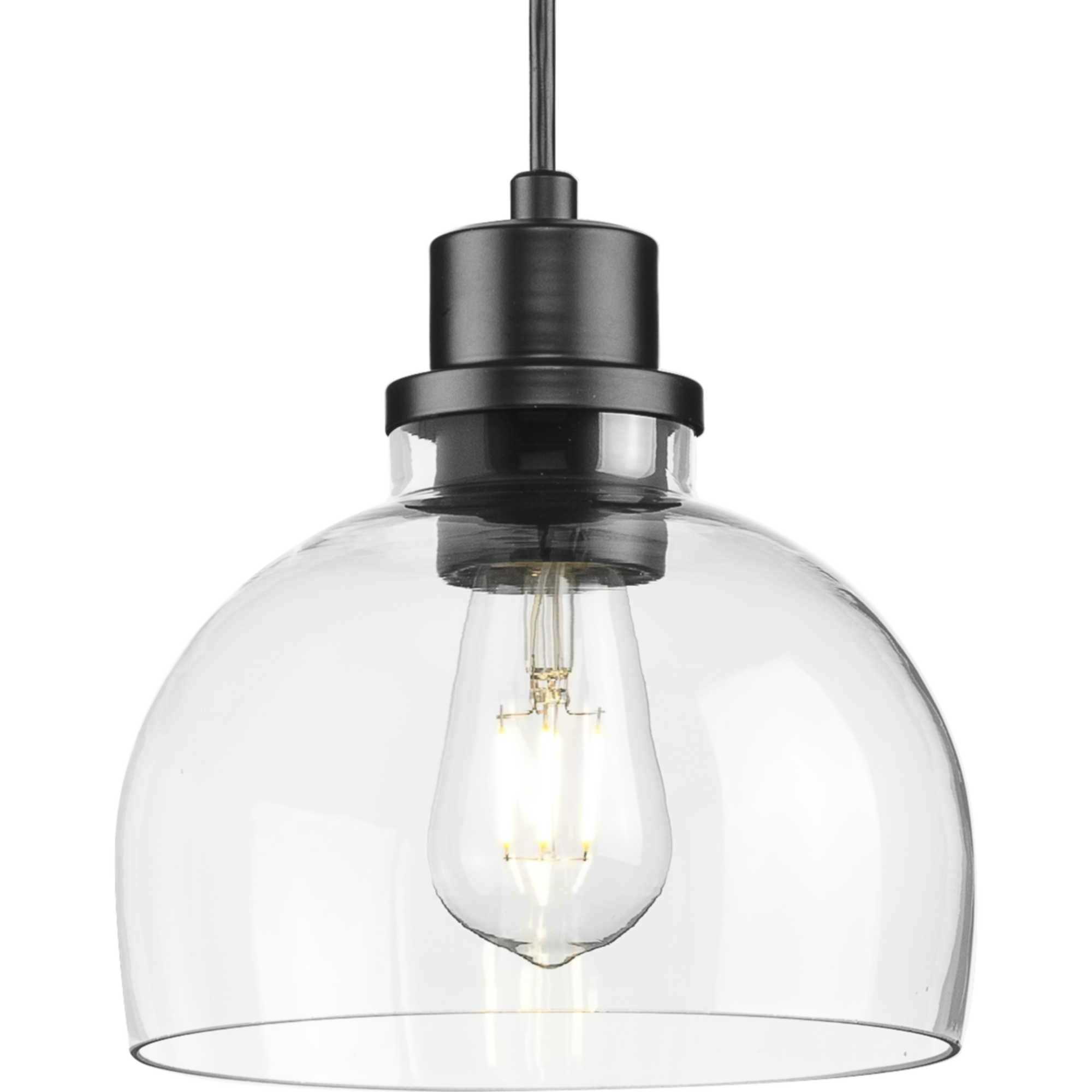 Garris 1 Light 8 inch Matte Black Mini Pendant Ceiling Light