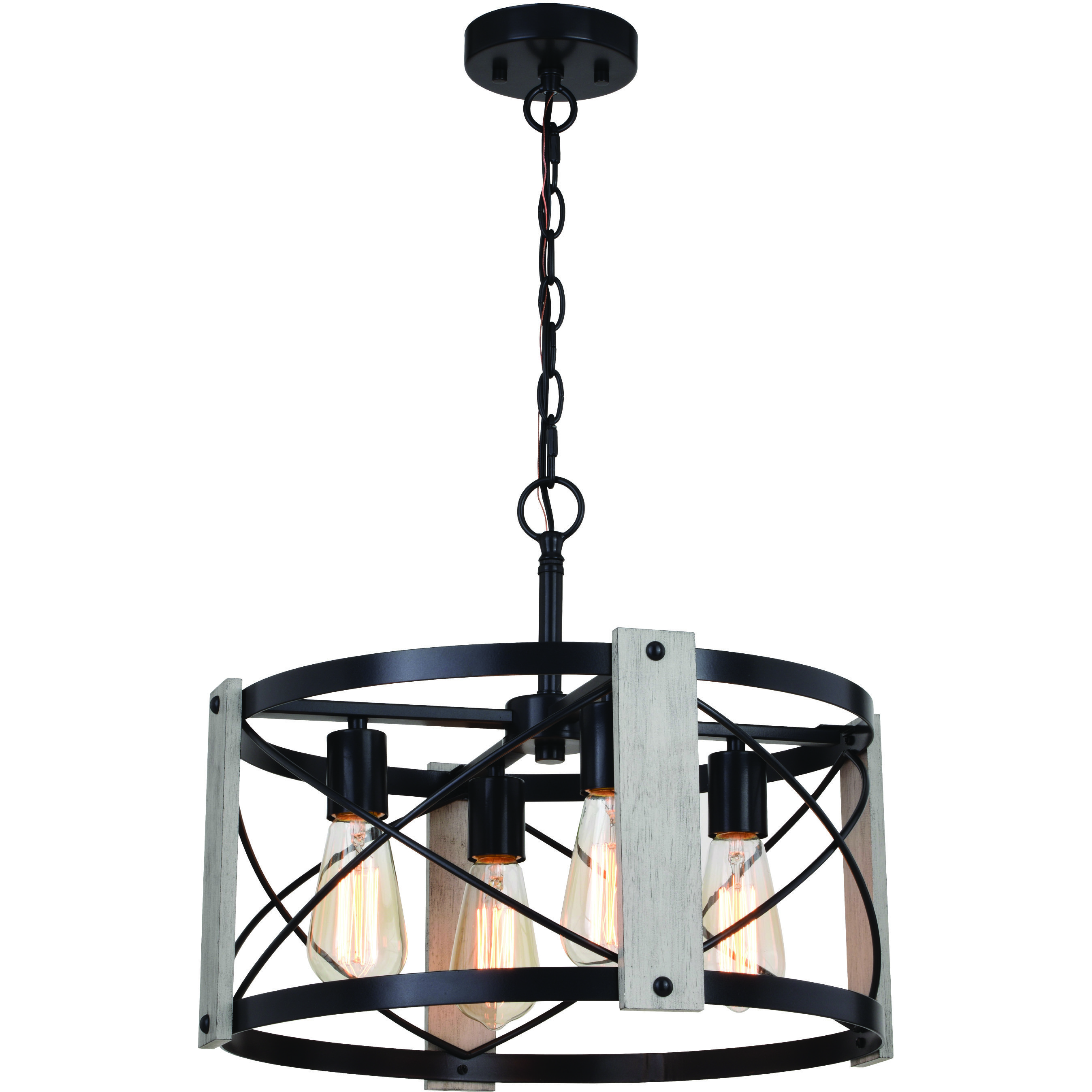 Burien 4 Light 18 inch Taupe Pendant Ceiling Light