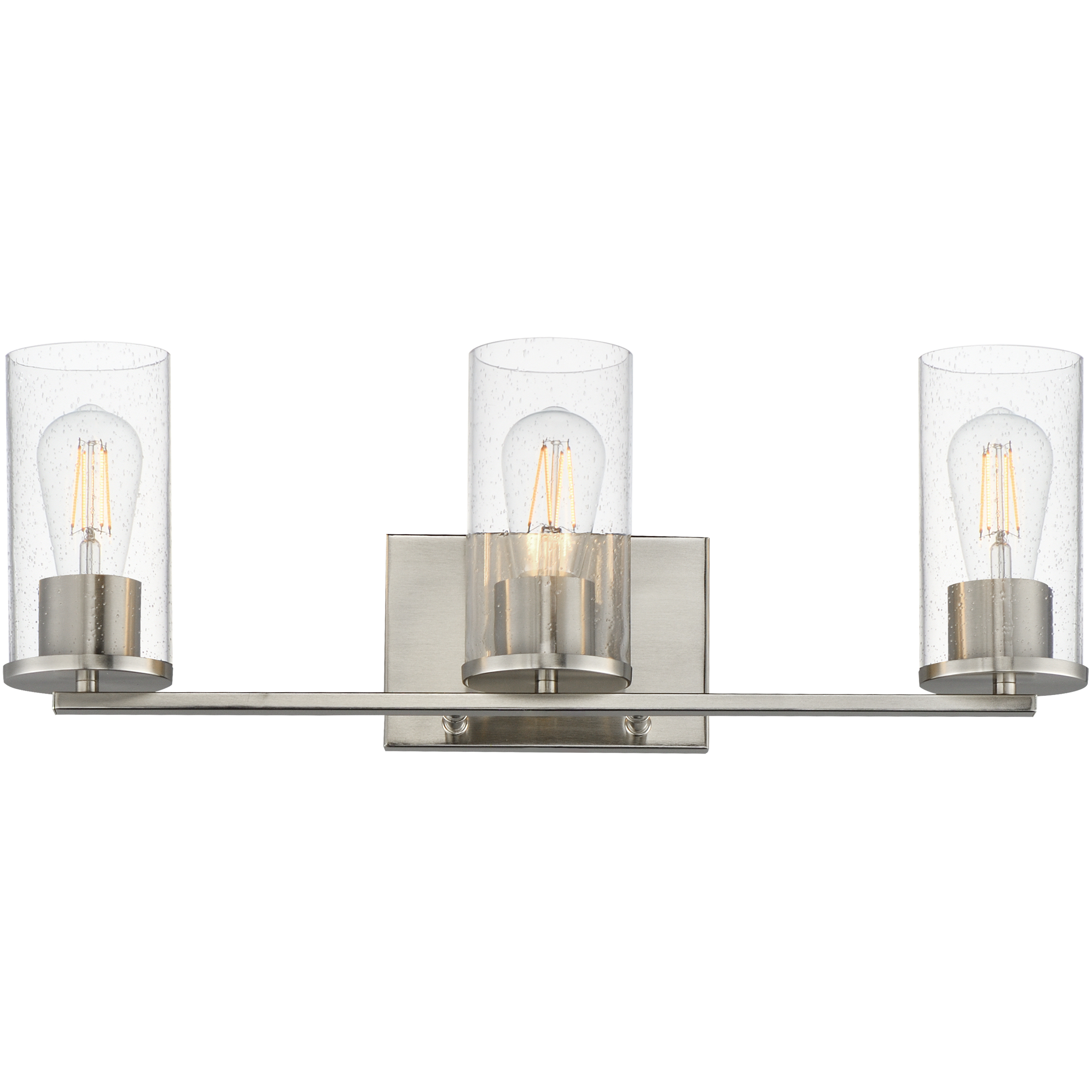 Livingston 3 Light 23 inch Satin Nickel Bath Vanity Wall Light