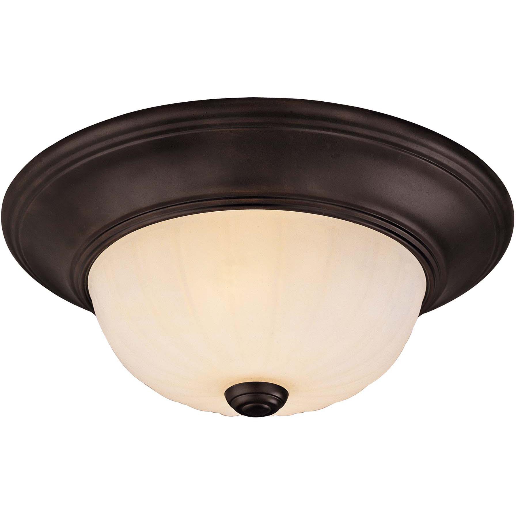 Stella 2 Light 11 inch English Bronze Flush Mount Ceiling Light