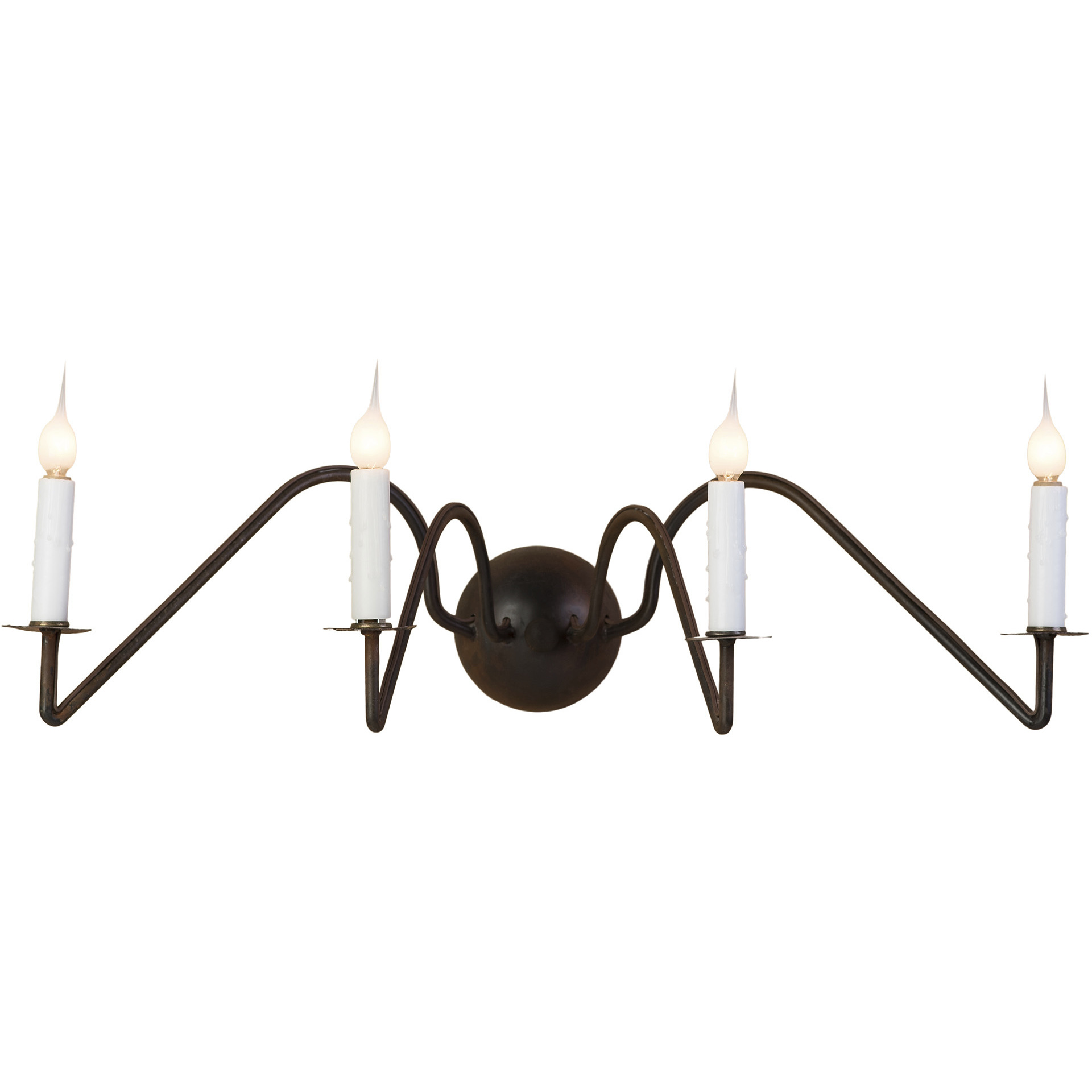 Lowcountry 4 Light Darkened Bronze Wall Sconce Wall Light