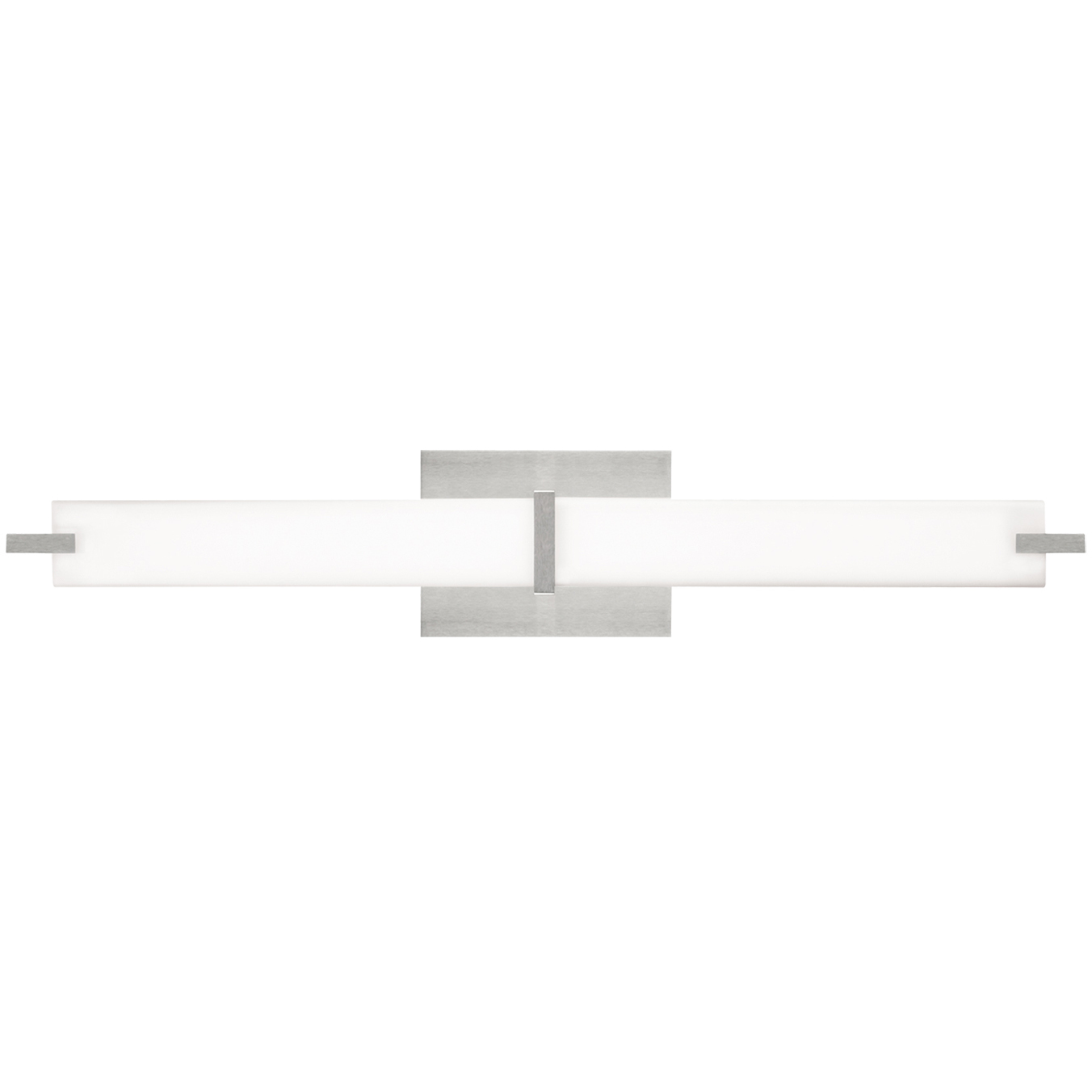 Sean Lavin Metro LED 25.8 inch Satin Nickel Bath Light Wall Light in LED 90 CRI 3000K 277V, White Acrylic, Integrated LED