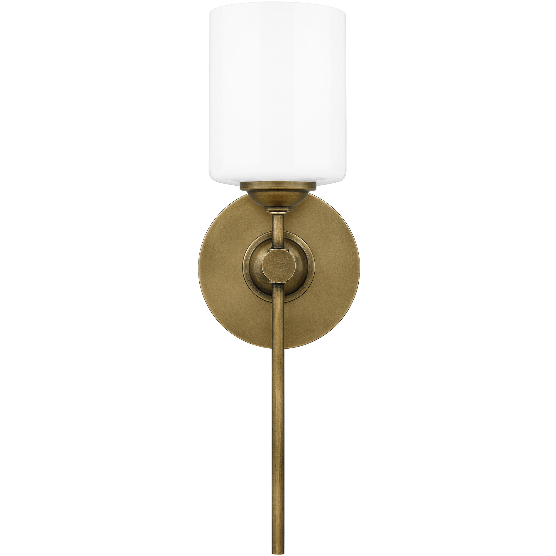 Aria 1 Light 5 inch Weathered Brass Wall Sconce Wall Light