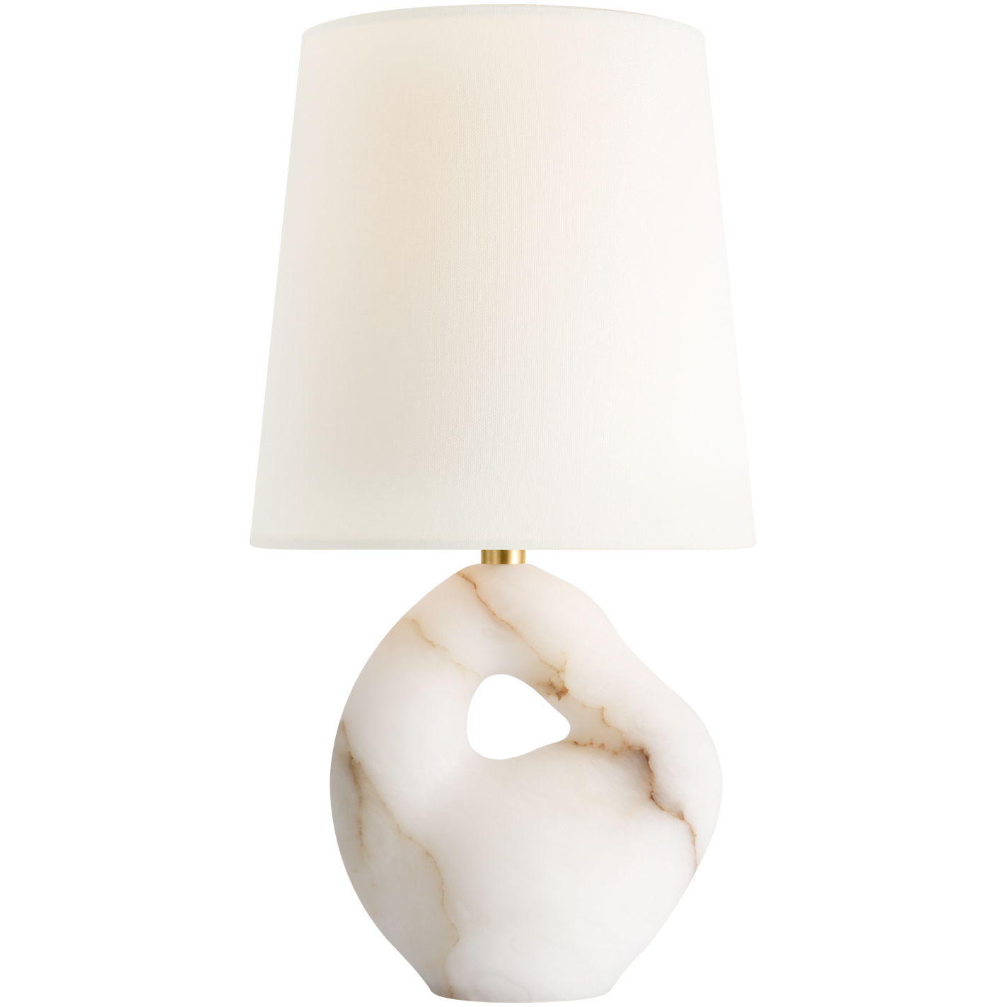 AERIN Adria 15.75 inch 15 watt Alabaster Table Lamp Portable Light in with Cord