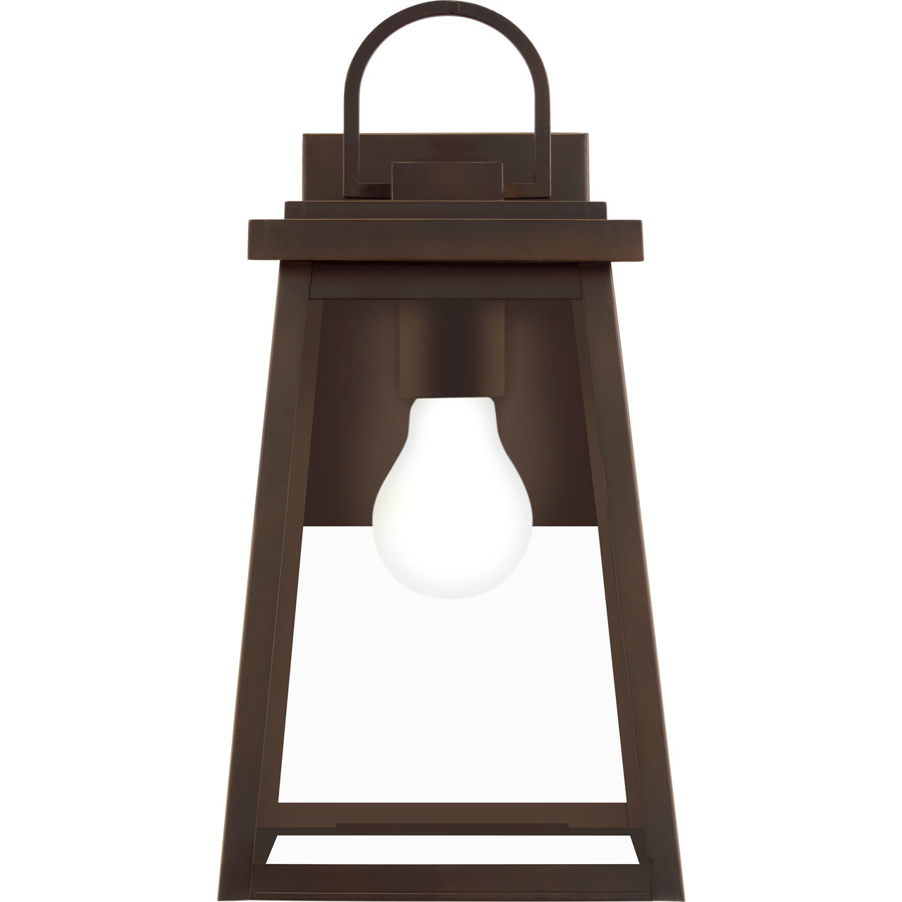 Founders 1 Light 14.25 inch Antique Bronze Outdoor Wall Lantern