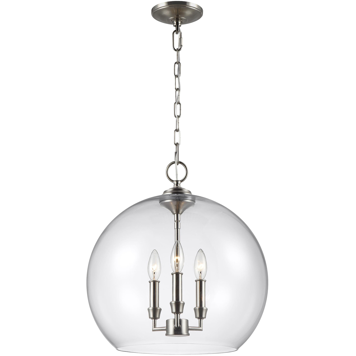 Sean Lavin Lawler 3 Light 16 inch Satin Nickel Pendant Ceiling Light