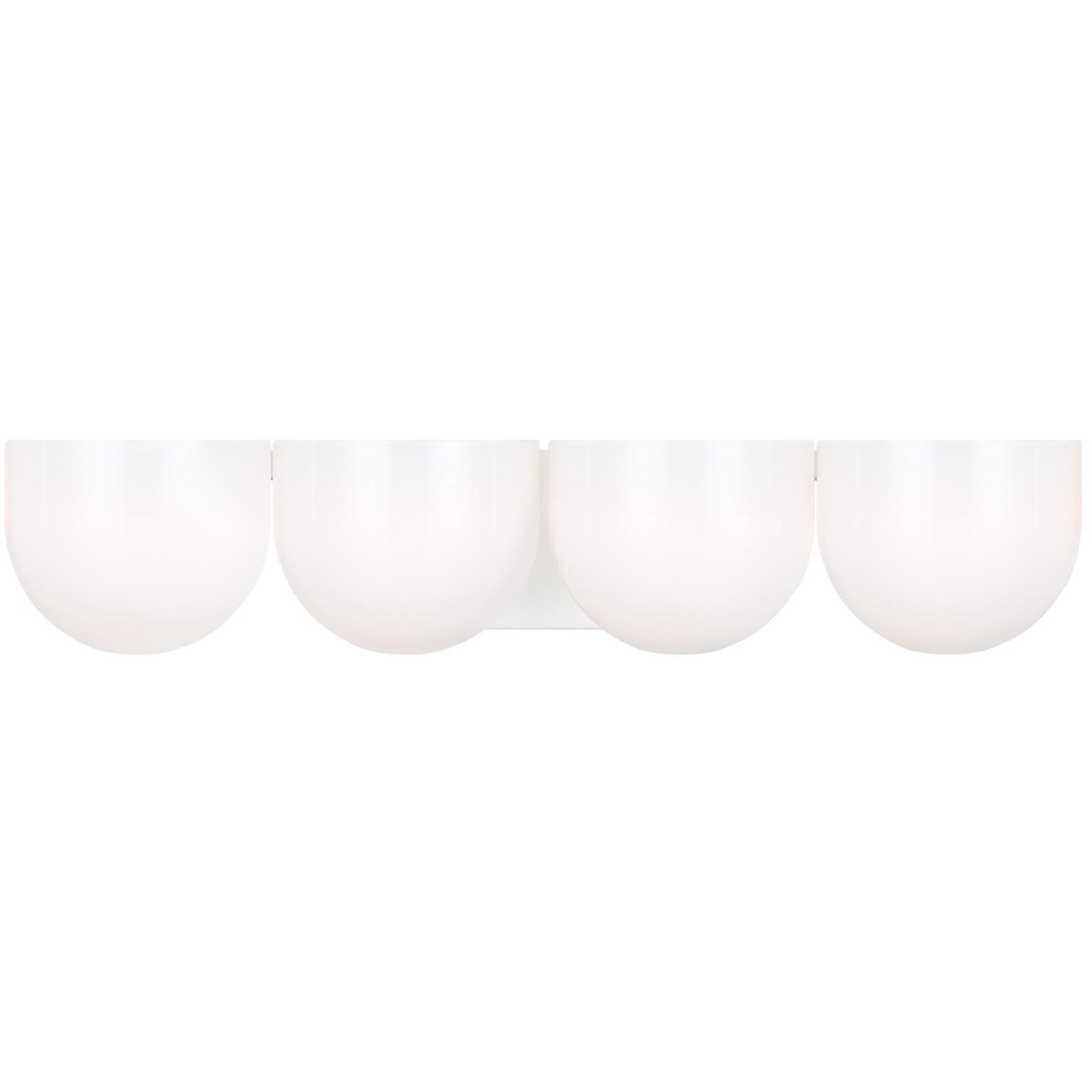 Christiane Lemieux Cheverny 4 Light 26.63 inch Matte White Vanity Light Wall Light