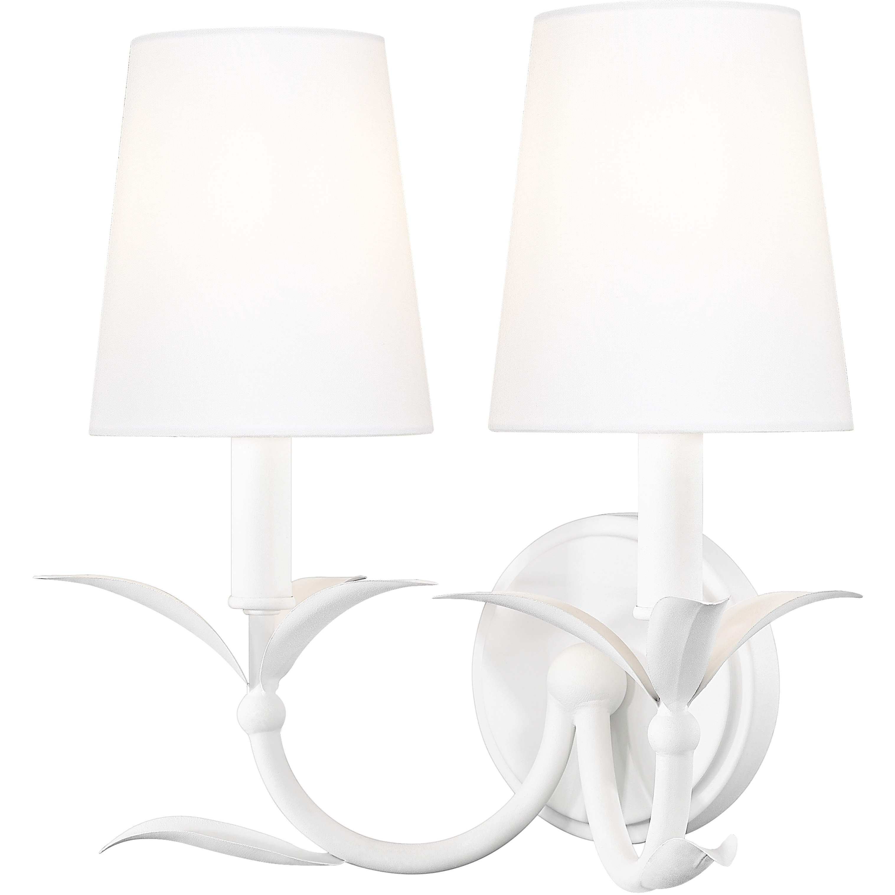 Aslin Wall Sconce Wall Light in Textured White