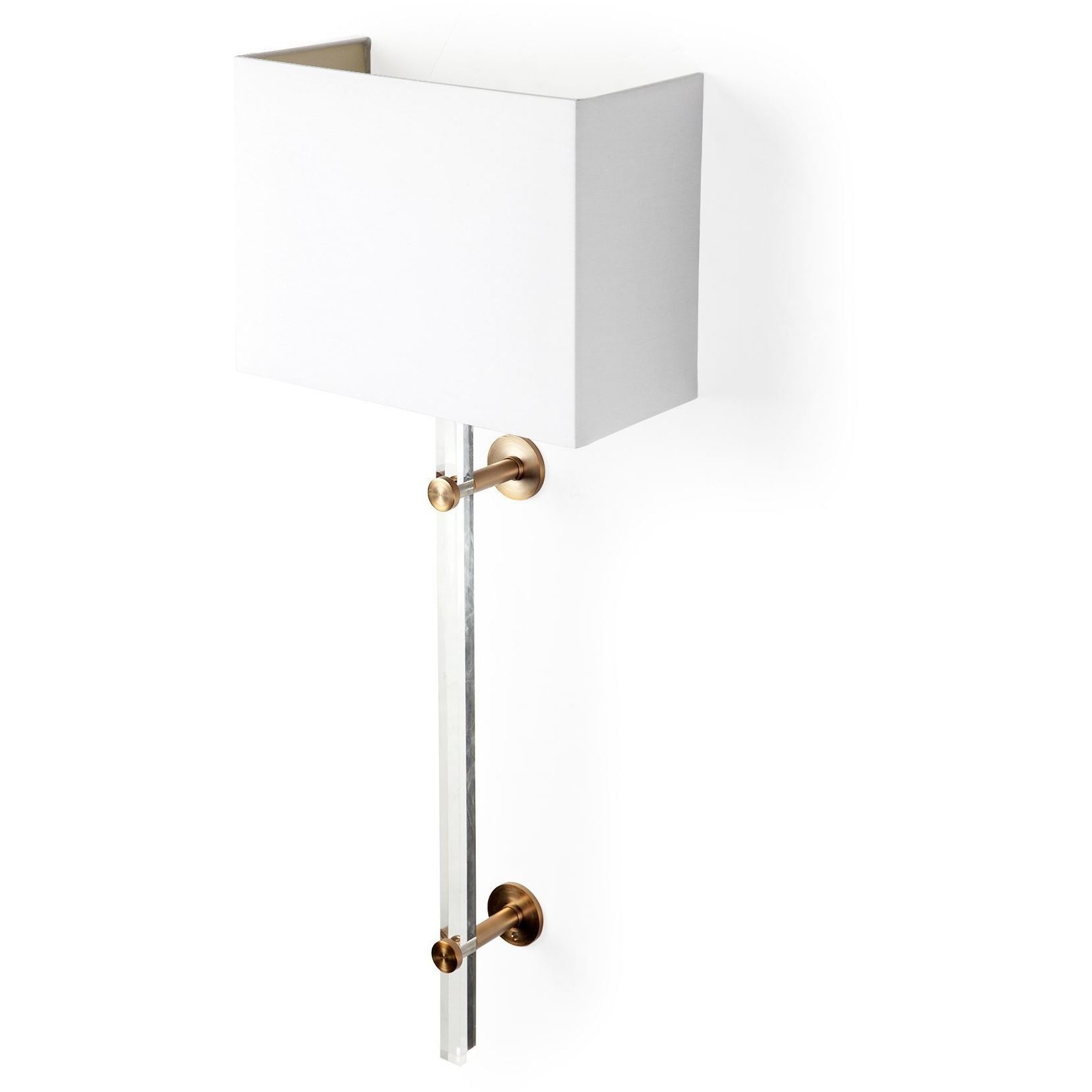 Cantabria 6 inch White Wall Sconce Wall Light