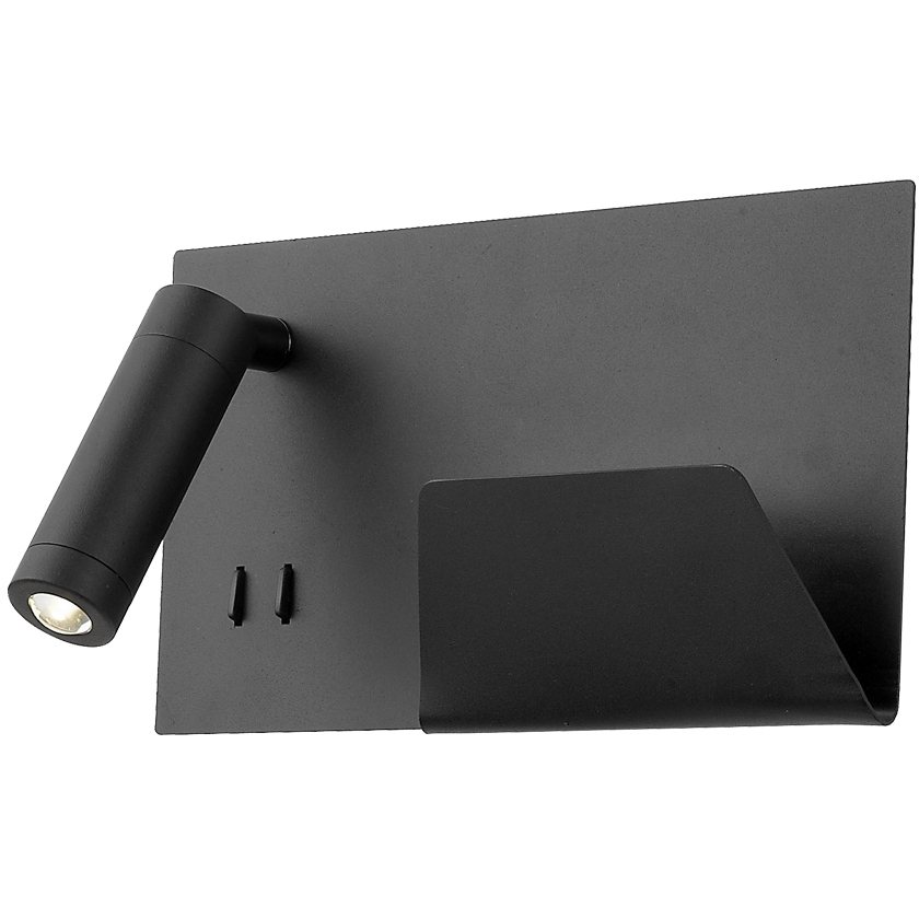 Dorchester LED 11 inch Black Wall Sconce Wall Light