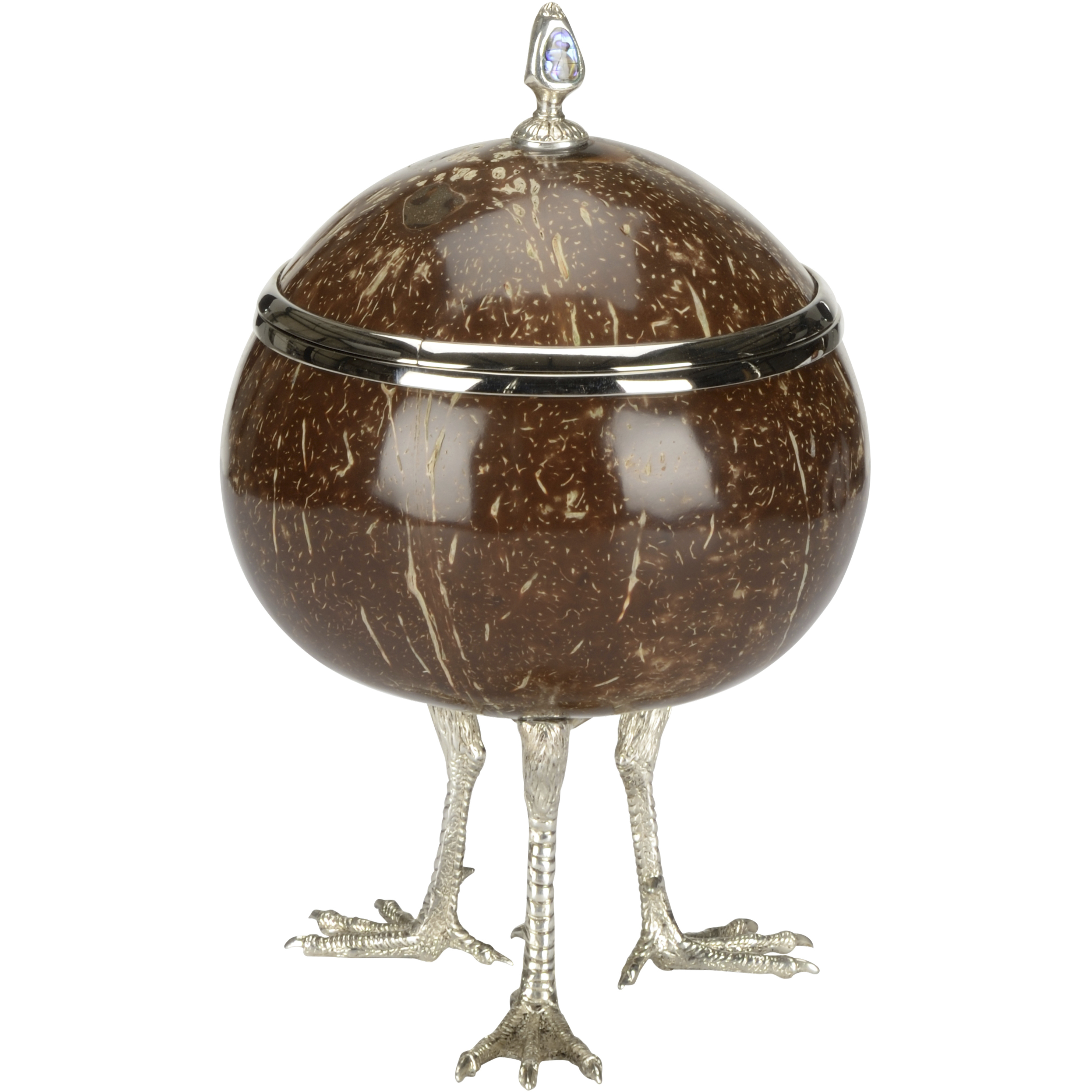 Keeper of the Keys Brown and Silver Decorative Object