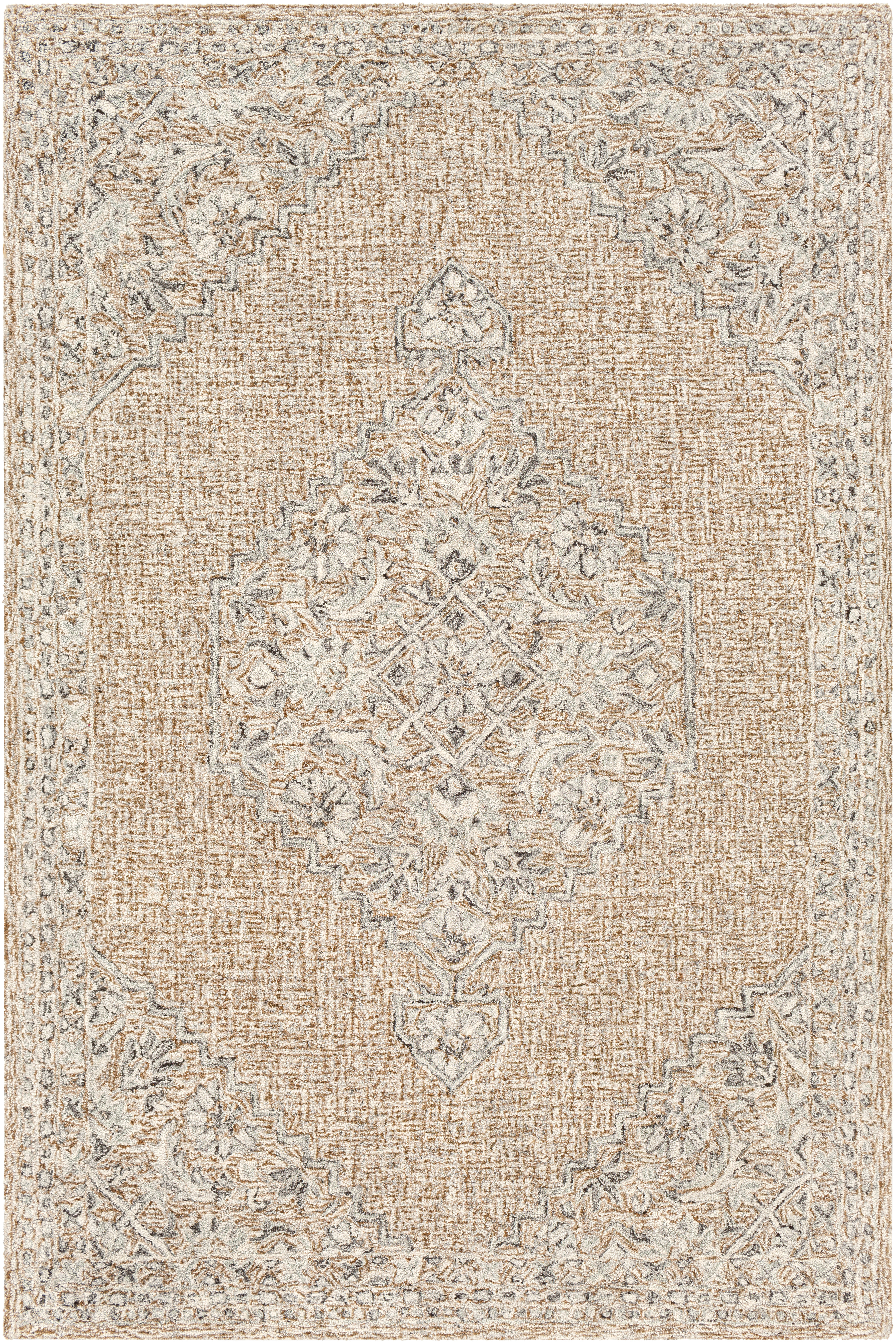 Symphony 36 X 24 inch Camel Rug in 2 x 3, Rectangle