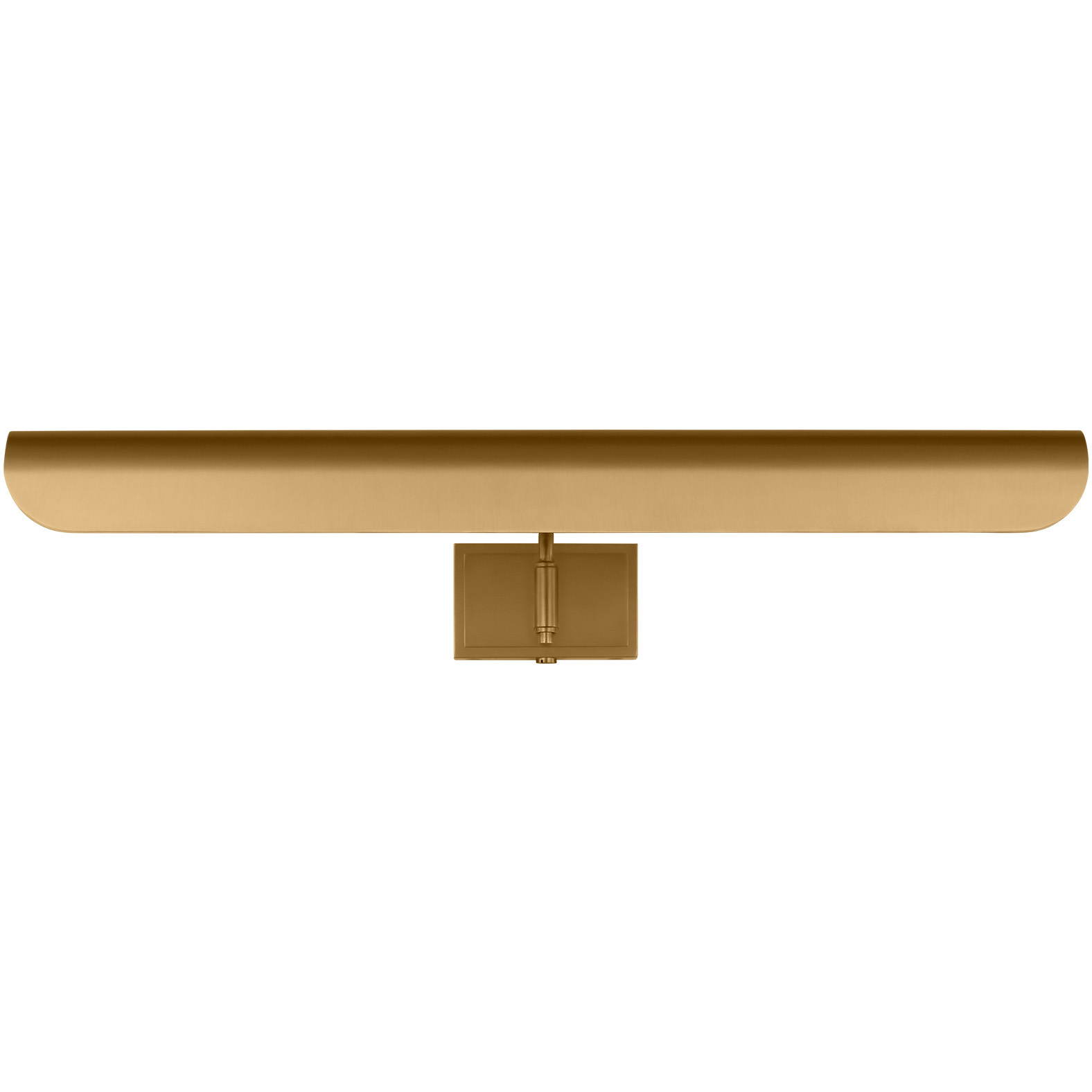 C&M by Chapman & Myers Hull 50 watt 24 inch Burnished Brass Picture Light Wall Light