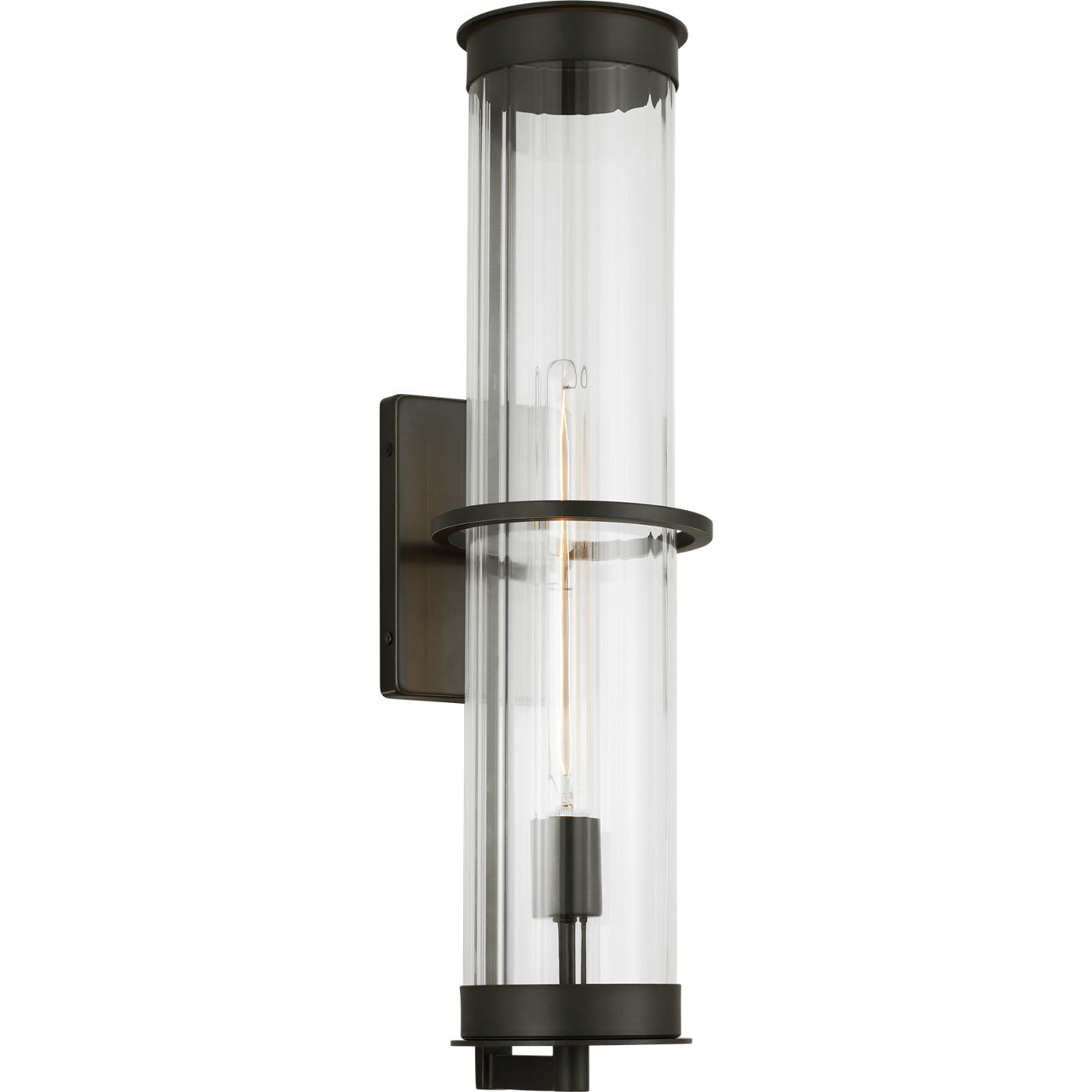 Alcona 1 Light 24 inch Antique Bronze Outdoor Wall Lantern