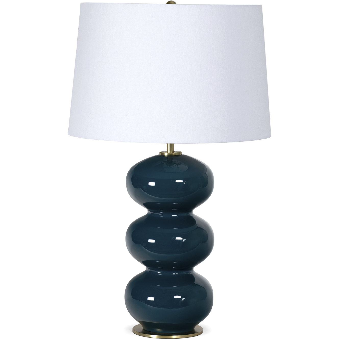 Regina Andrew Hewitt 28 inch 150 watt Turquoise Table Lamp Portable Light 13-1729BL - Open Box