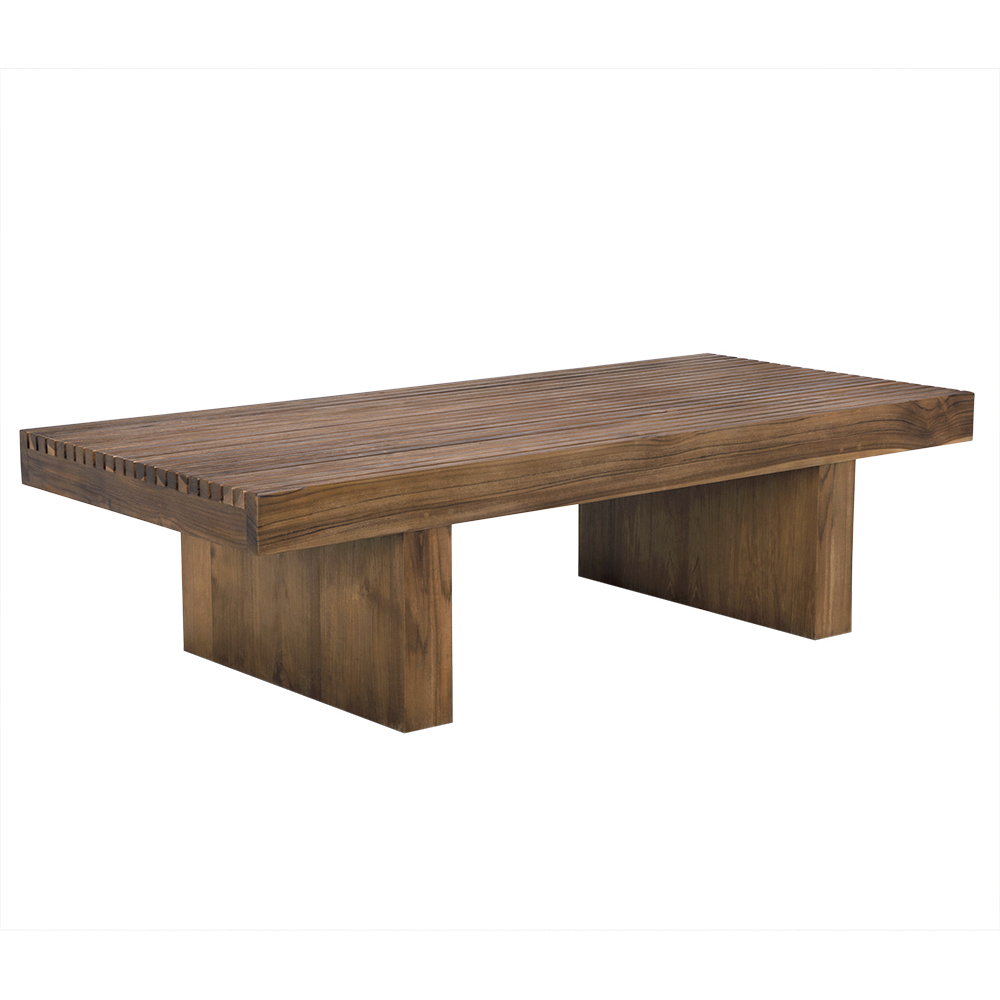 Kobe 67 X 30 inch Clear Coat Flat Coffee Table