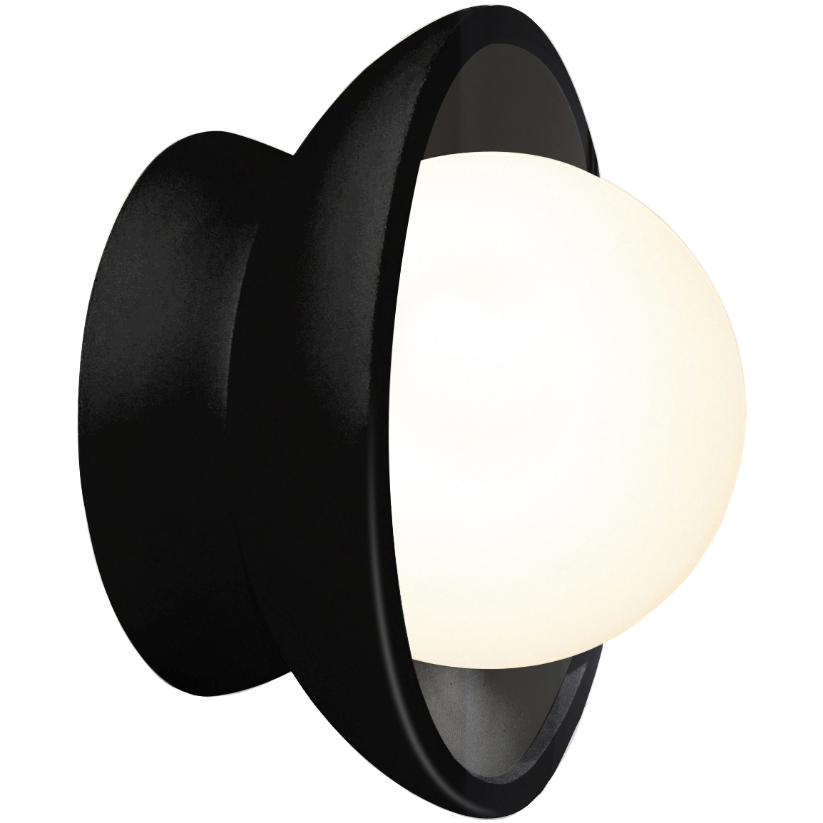 Ambiance Collection Wall Sconce Wall Light in Gloss Black