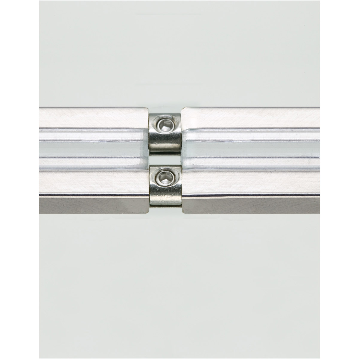 MonoRail Satin Nickel Conductive Connectors