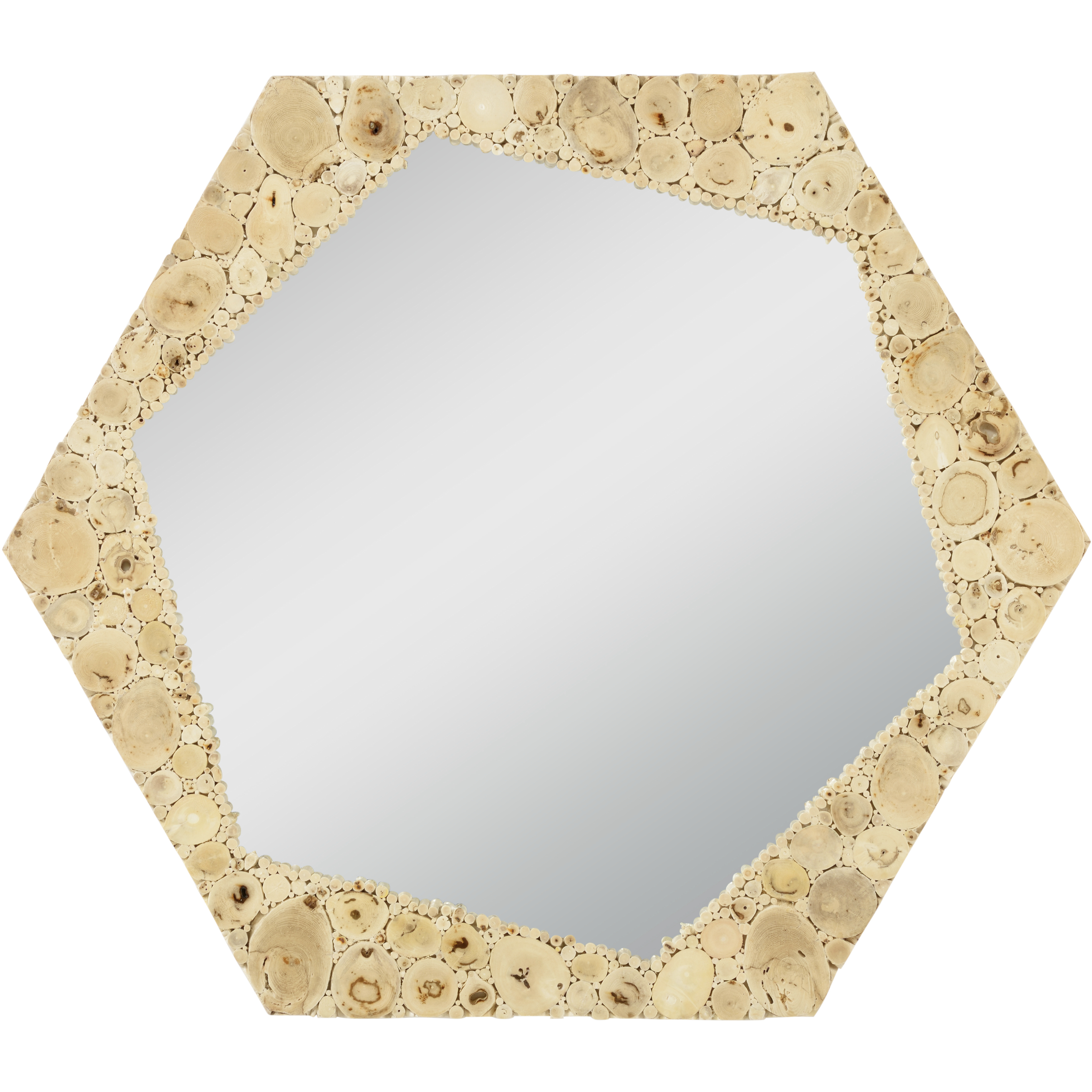 Jekyll 38.5 X 34 inch Brown Mirror