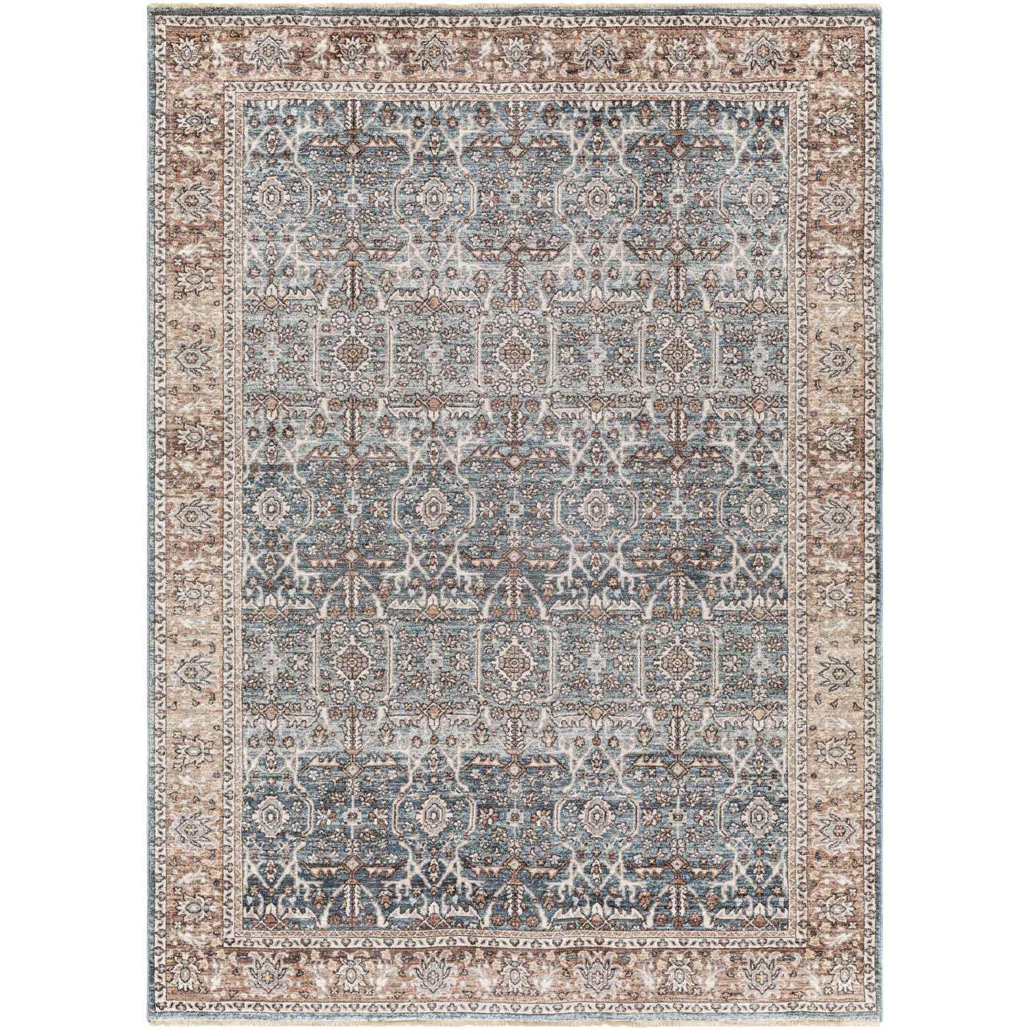 Carlisle 35 X 24 inch Taupe Rug, Rectangle
