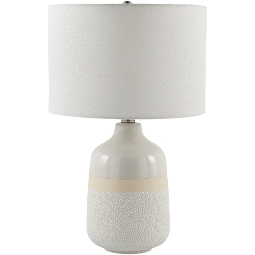 Togo 20 inch 100 watt Glazed and Painted Accent Table Lamp Portable Light