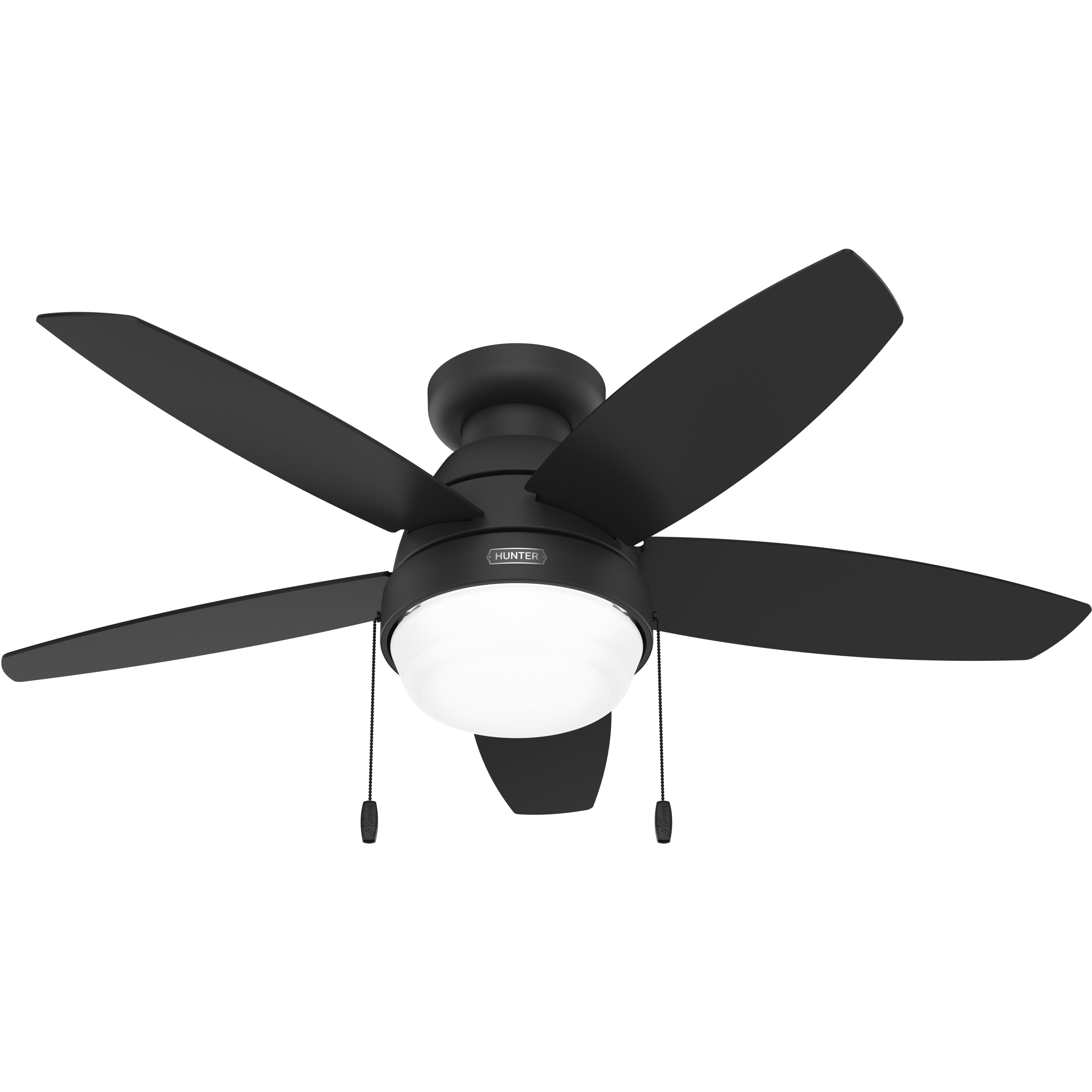 Hunter Fan 52613 Lilliana 44 inch Matte Black Ceiling Fan