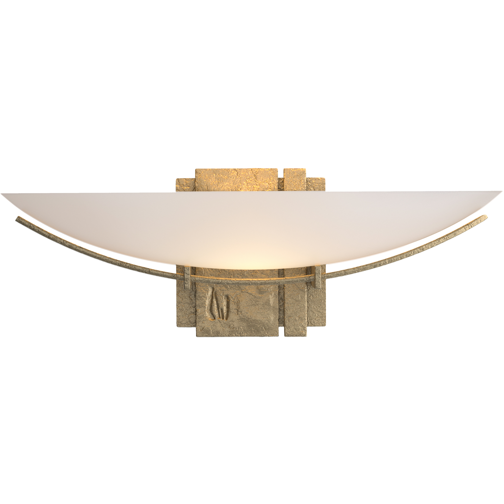 Impressions 1 Light 16.3 inch Soft Gold Sconce Wall Light, Oval
