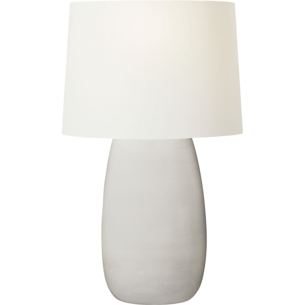Barbara Barry Roma 30 inch 9 watt Shellish Grey Table Lamp Portable Light