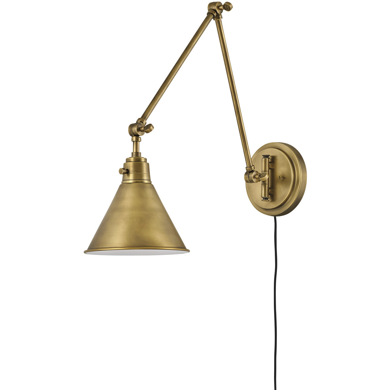 Arti 1 Light 7.75 inch Heritage Brass Indoor Wall Sconce Wall Light