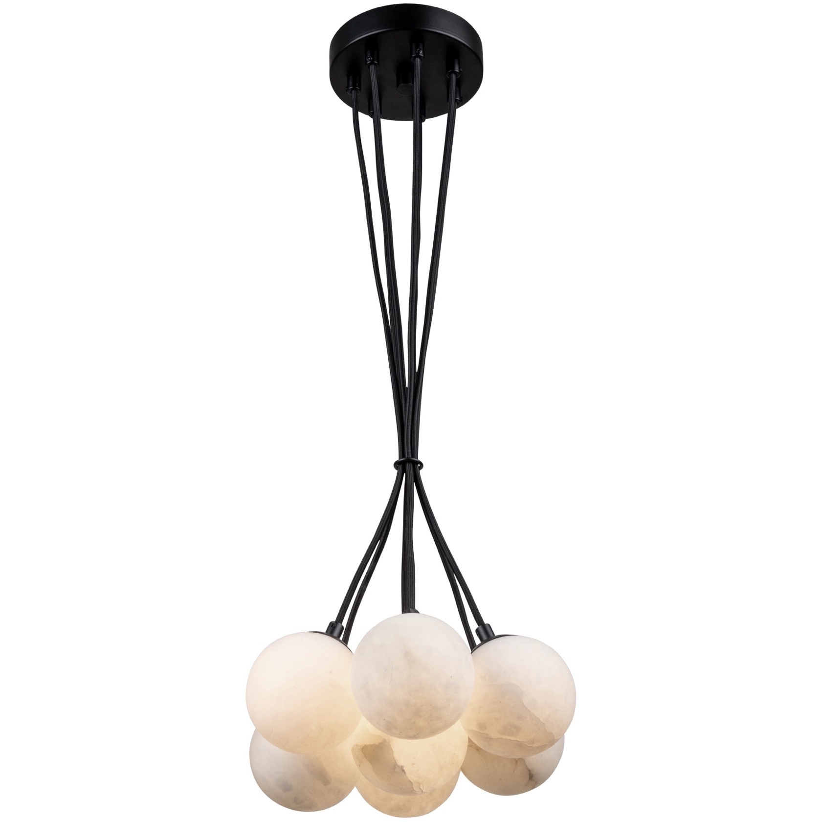 Artcraft AC7467BK Camila LED 11.5 inch Black Down Pendant Ceiling Light