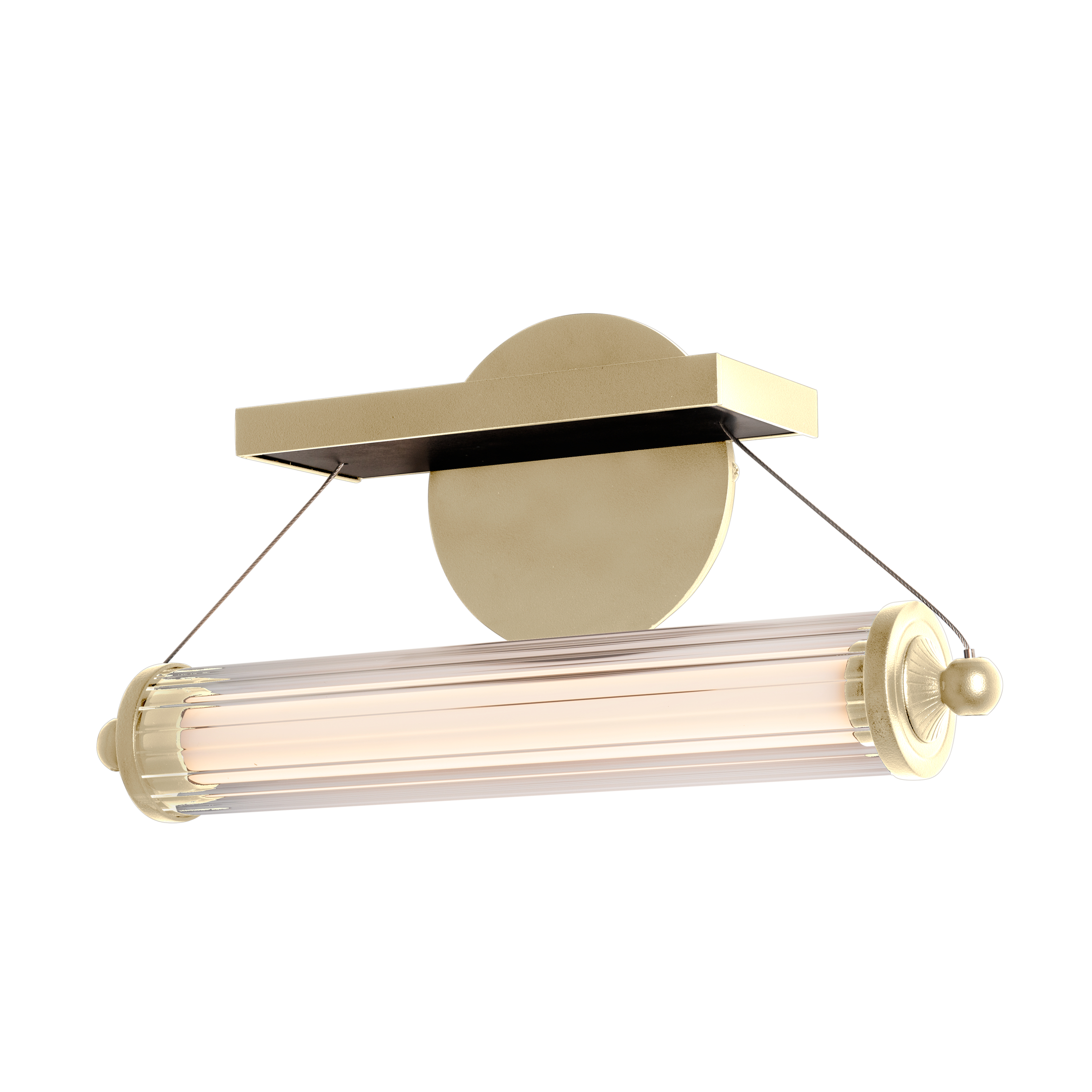 Libra LED 15.9 inch Modern Brass ADA Sconce Wall Light