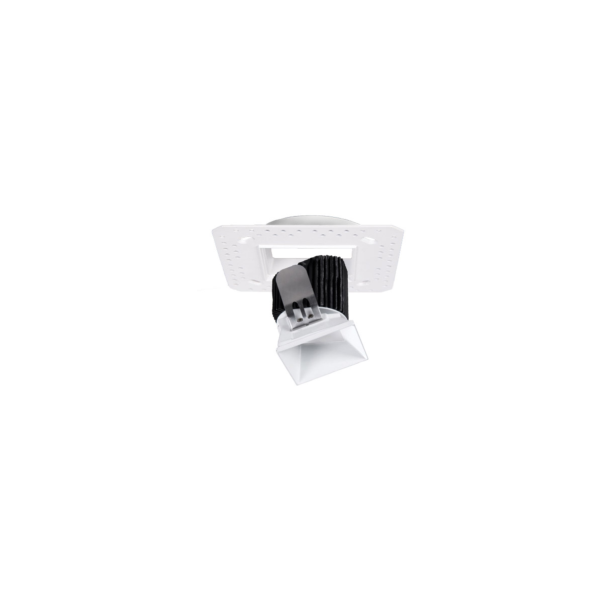Aether Brushed Nickel Recessed Downlight in 85, 3500K