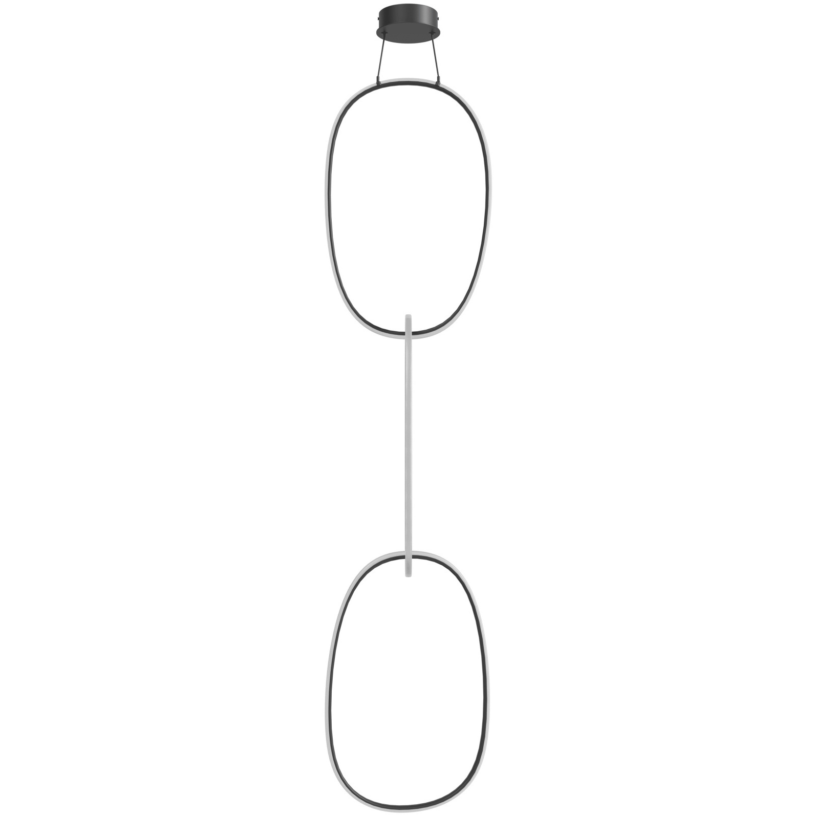 Circa LED 26 inch Black Pendant Ceiling Light