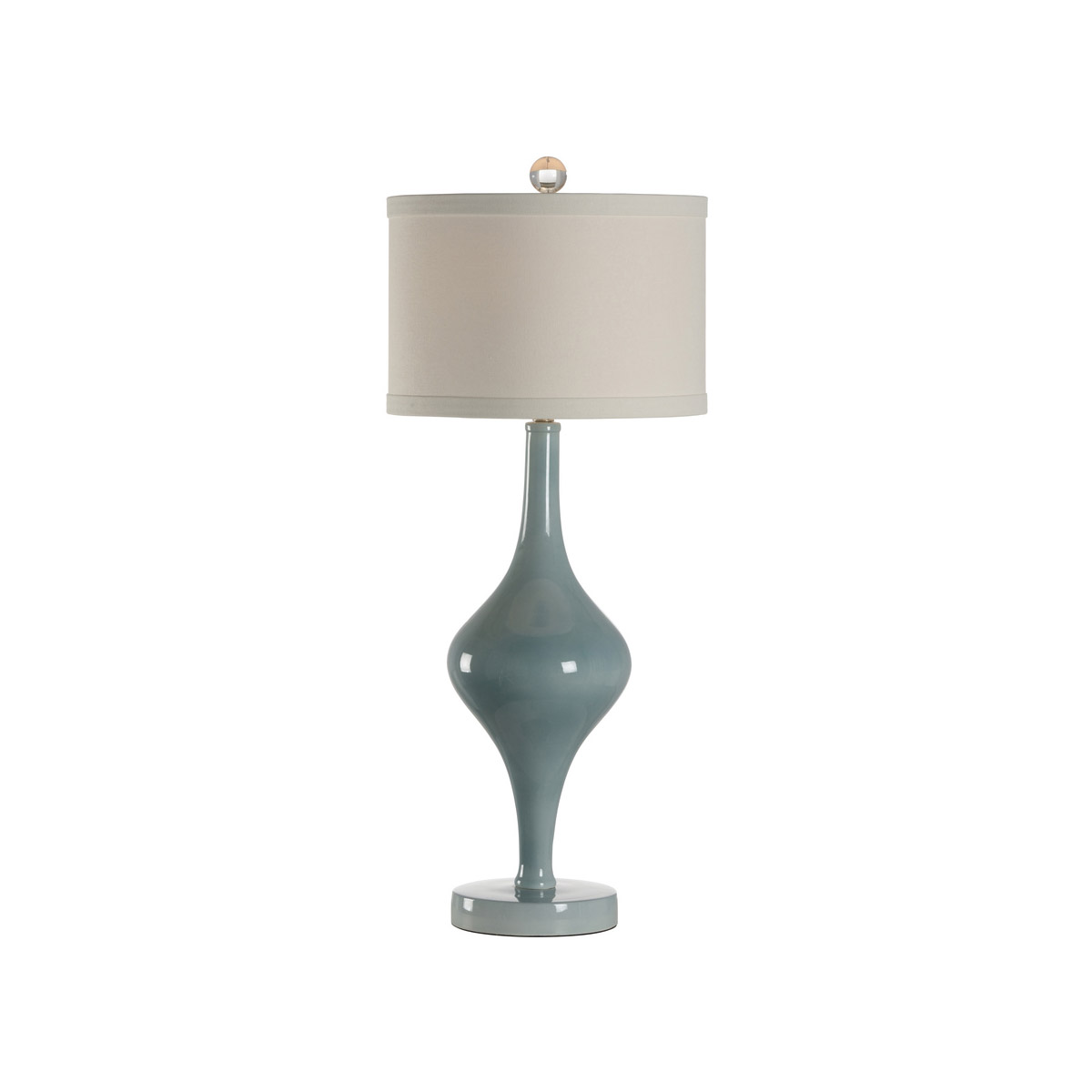 Chelsea House 100.00 watt Seafoam Glaze Table Lamp Portable Light