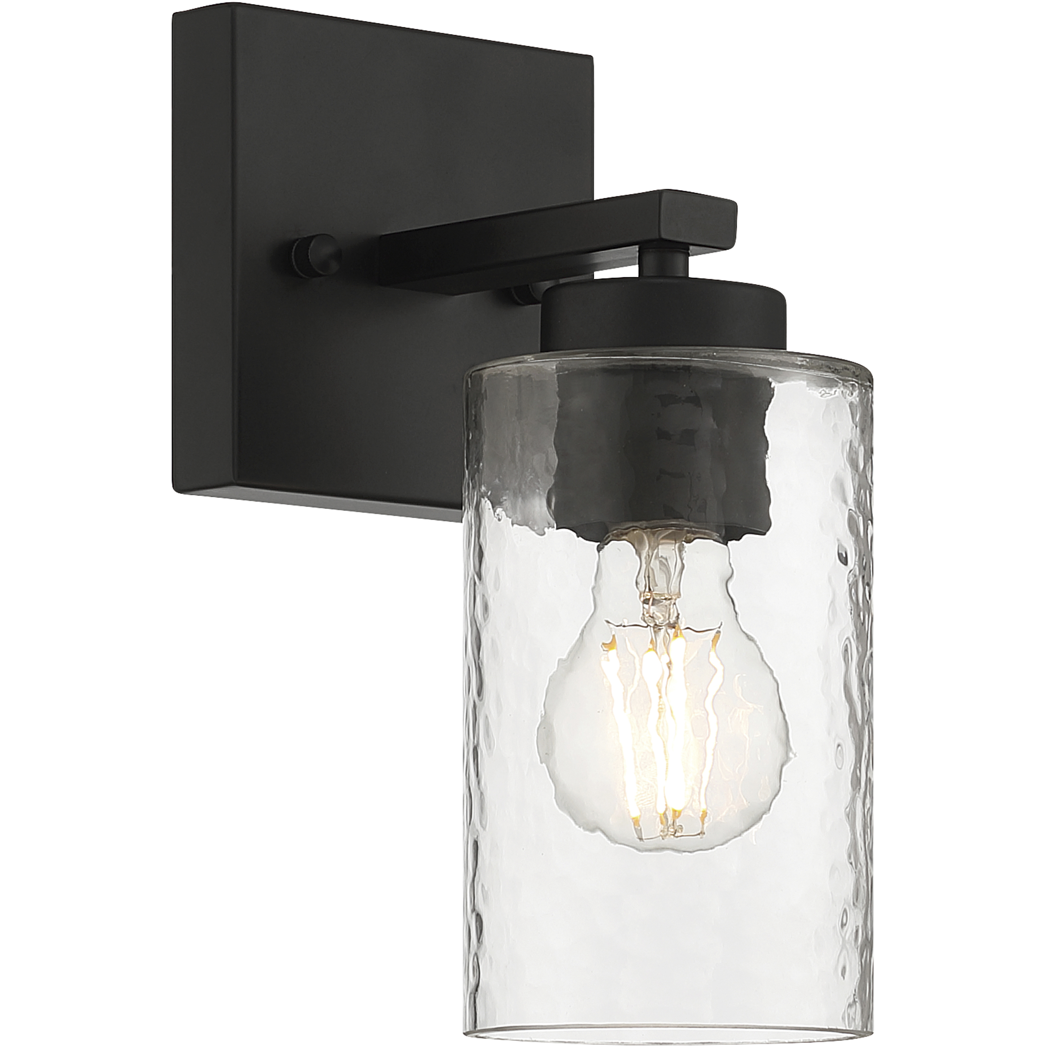 Ellie 1 Light 4.75 inch Matte Black Wall Sconce Wall Light