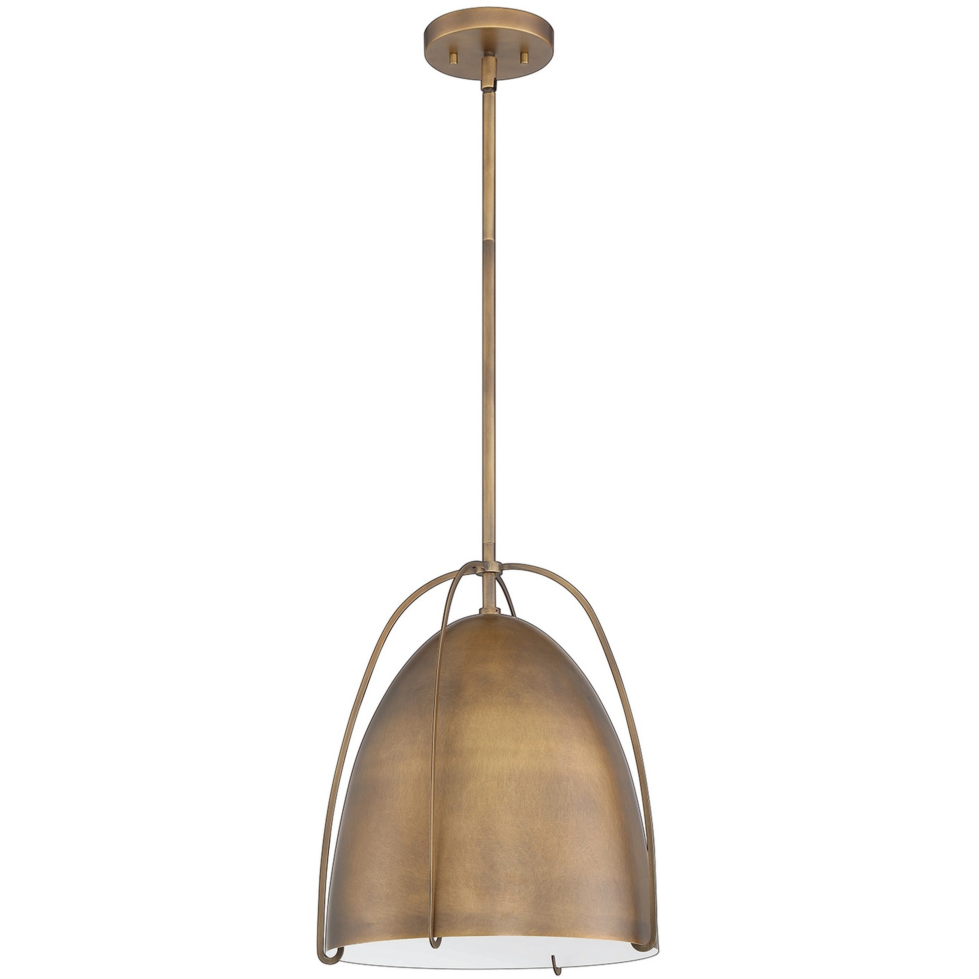 Alina 1 Light 13 inch Brass Pendant Ceiling Light