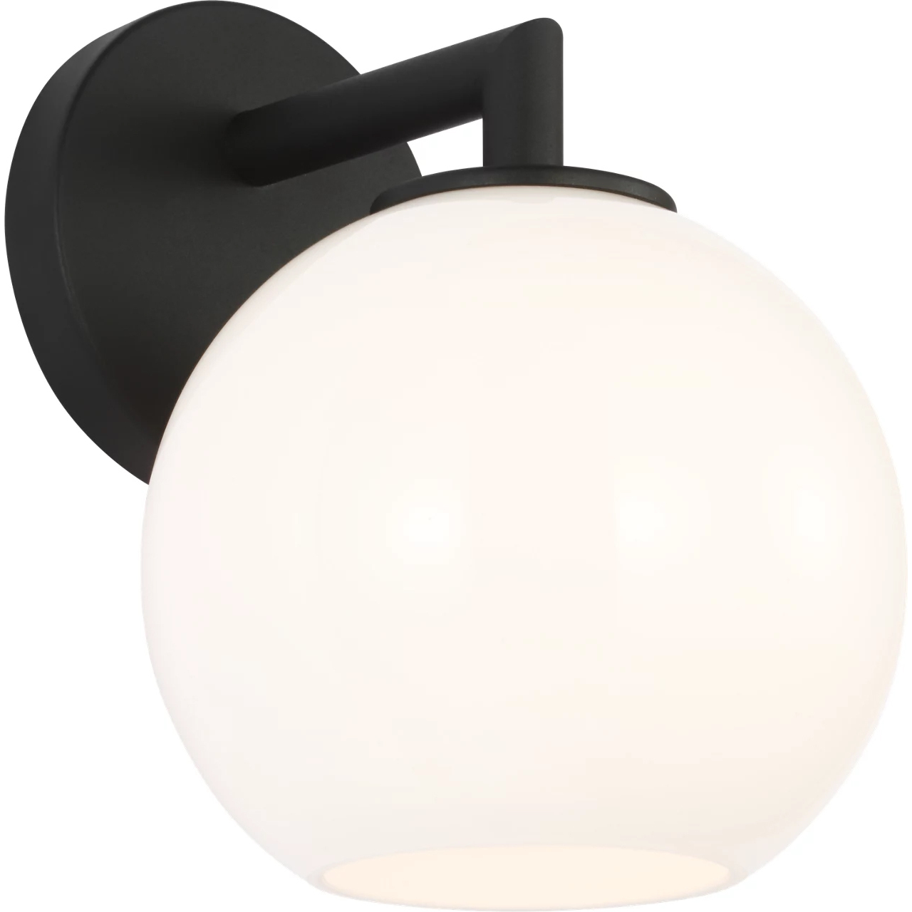 Toca 1 Light 9.25 inch Textured Black Outdoor Wall Lantern, Small