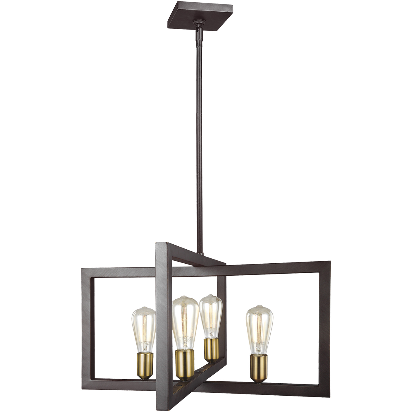 Sean Lavin Finnegan 4 Light 23.5 inch New World Bronze Chandelier Ceiling Light