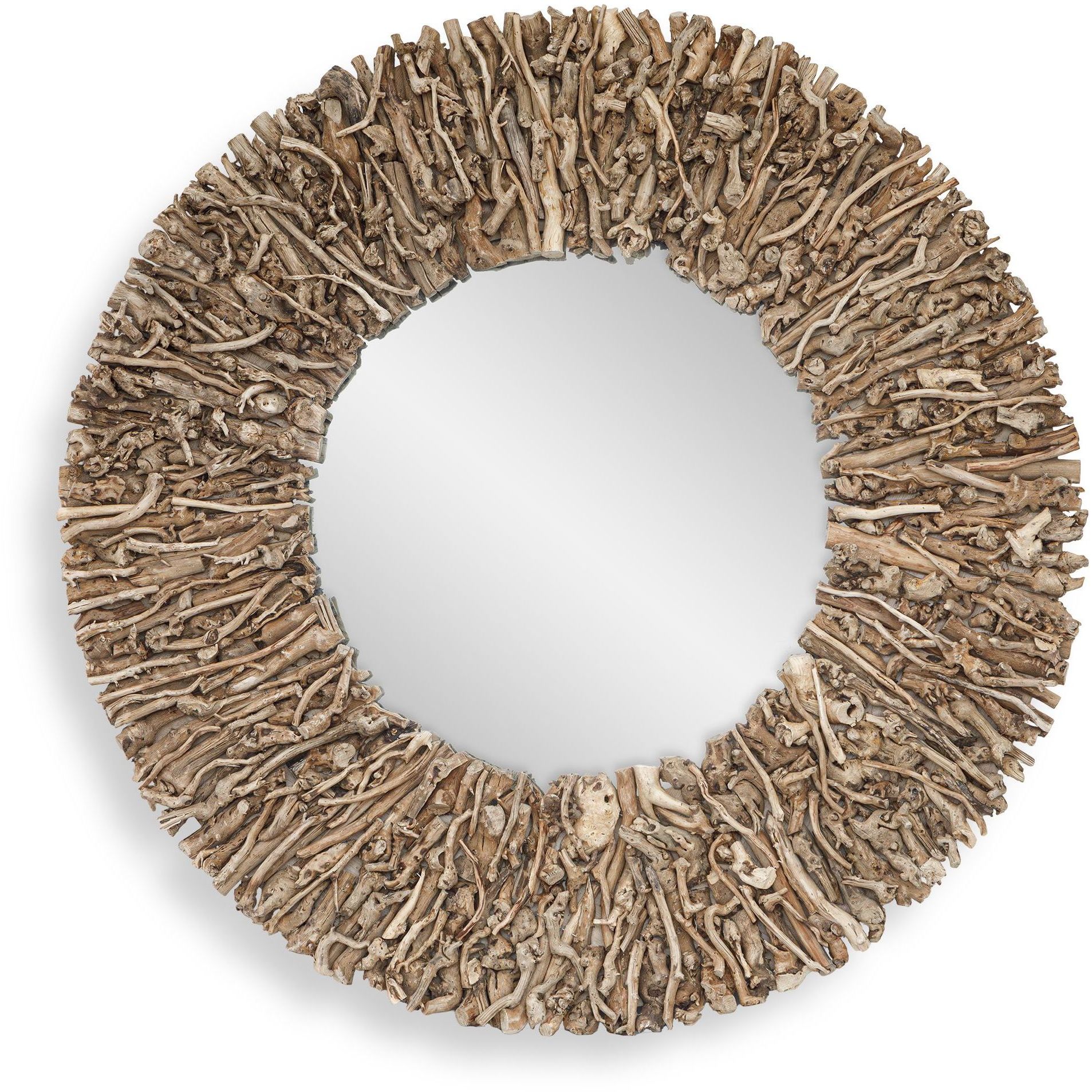 Rossetti 39.3 X 39.3 inch Moringa Wood Mirror