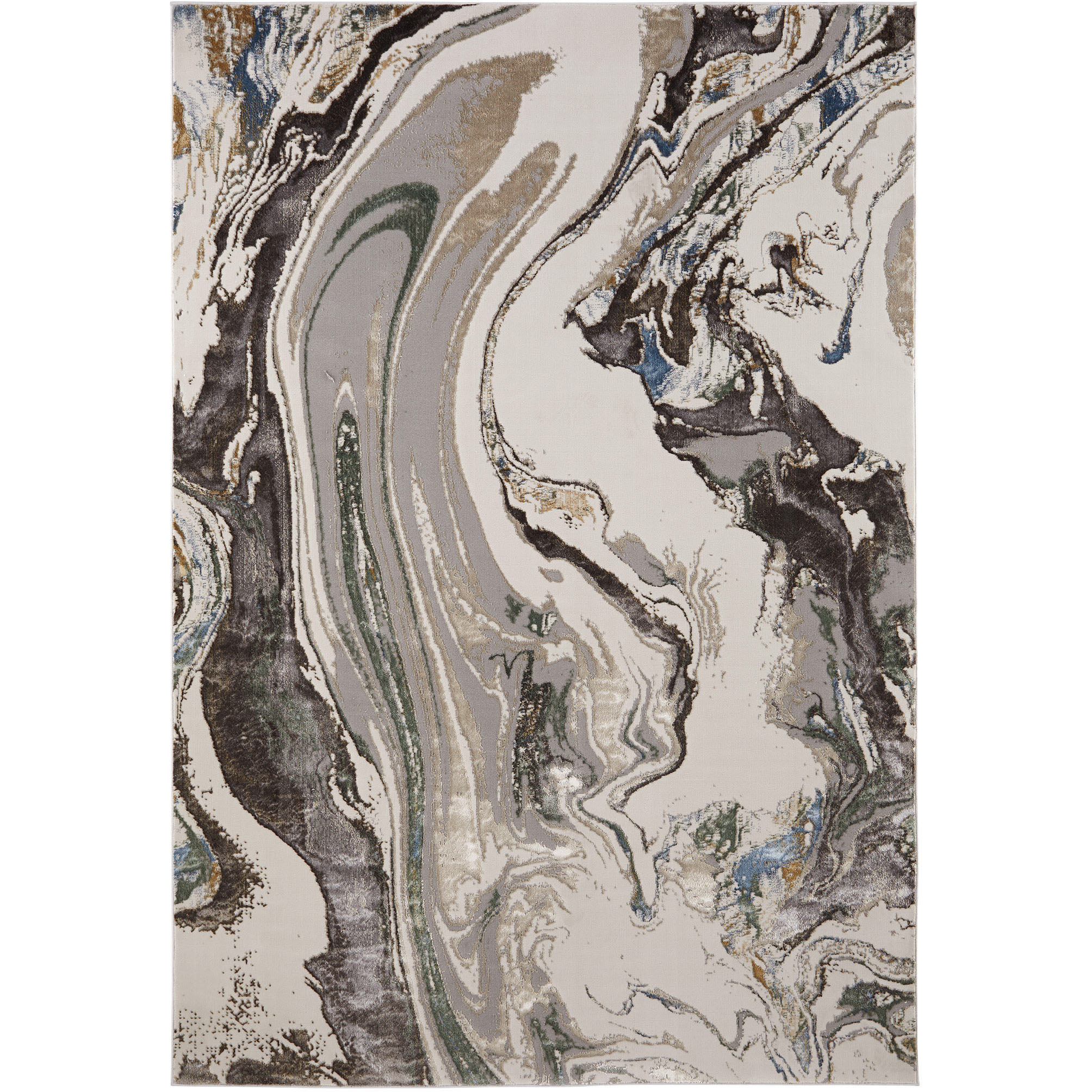 Zaria 36 X 24 inch Earth Tones Rug in 2 x 3