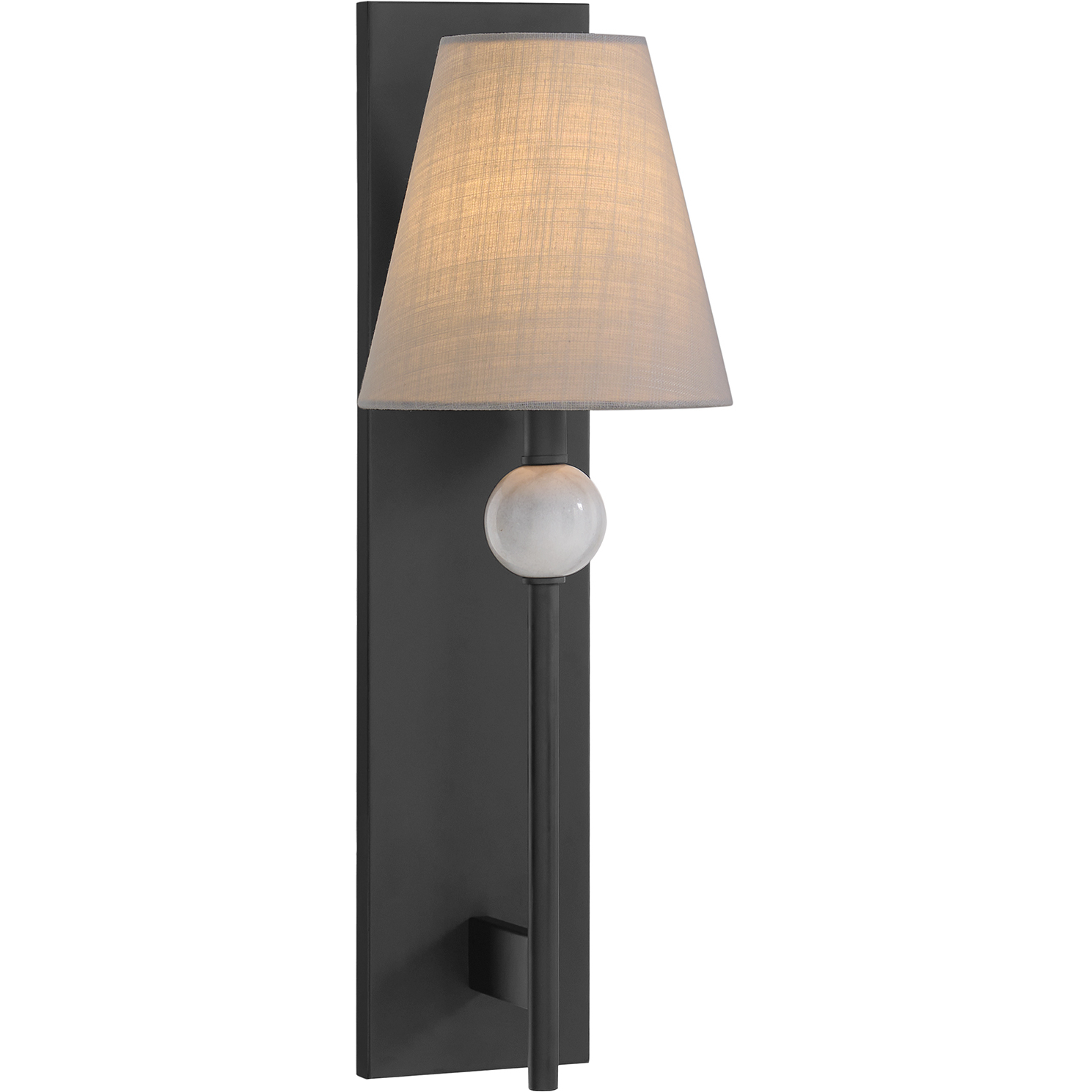 Travis 1 Light 7.5 inch Matte Black Wall Sconce Wall Light