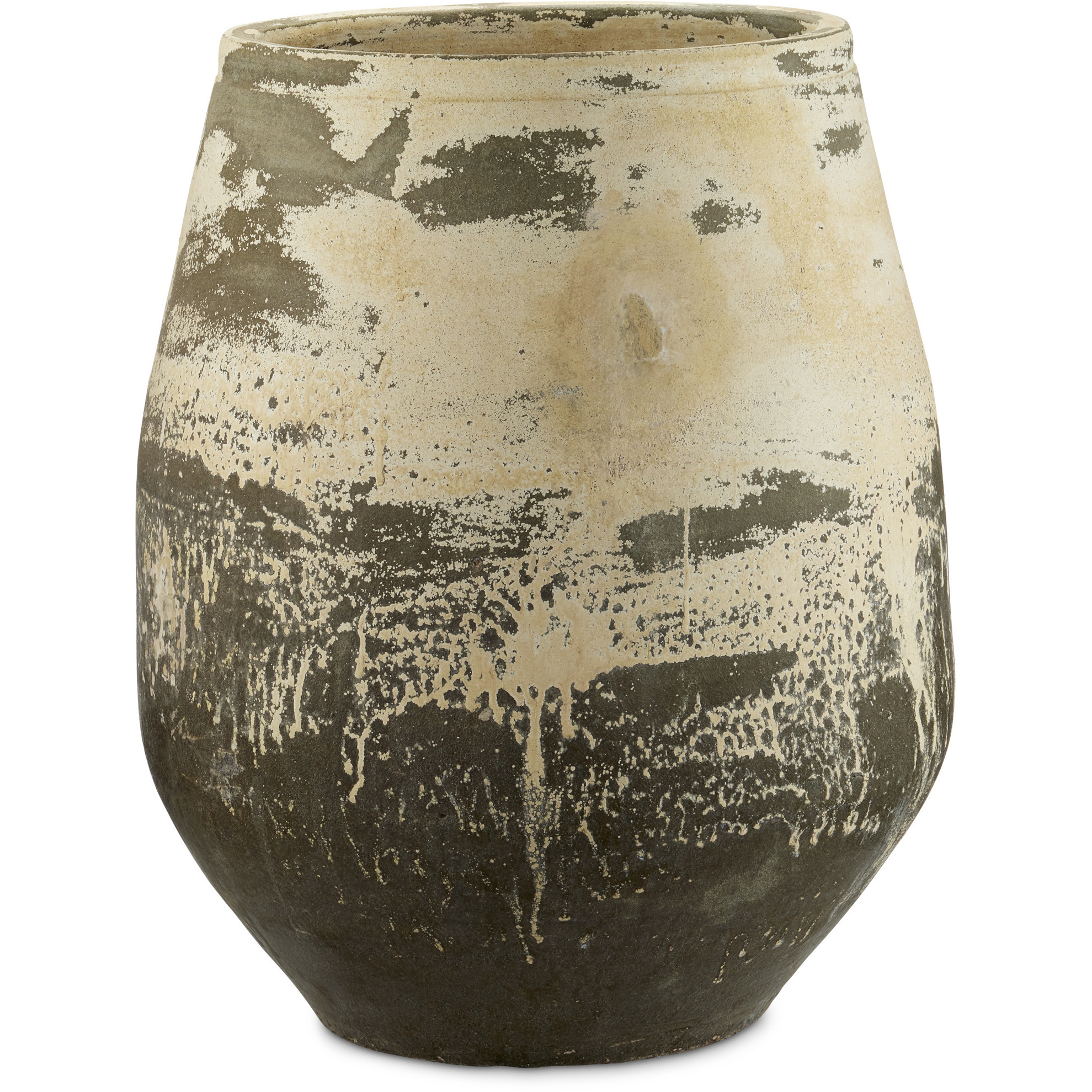 Sicilia Antique White Planter, Large