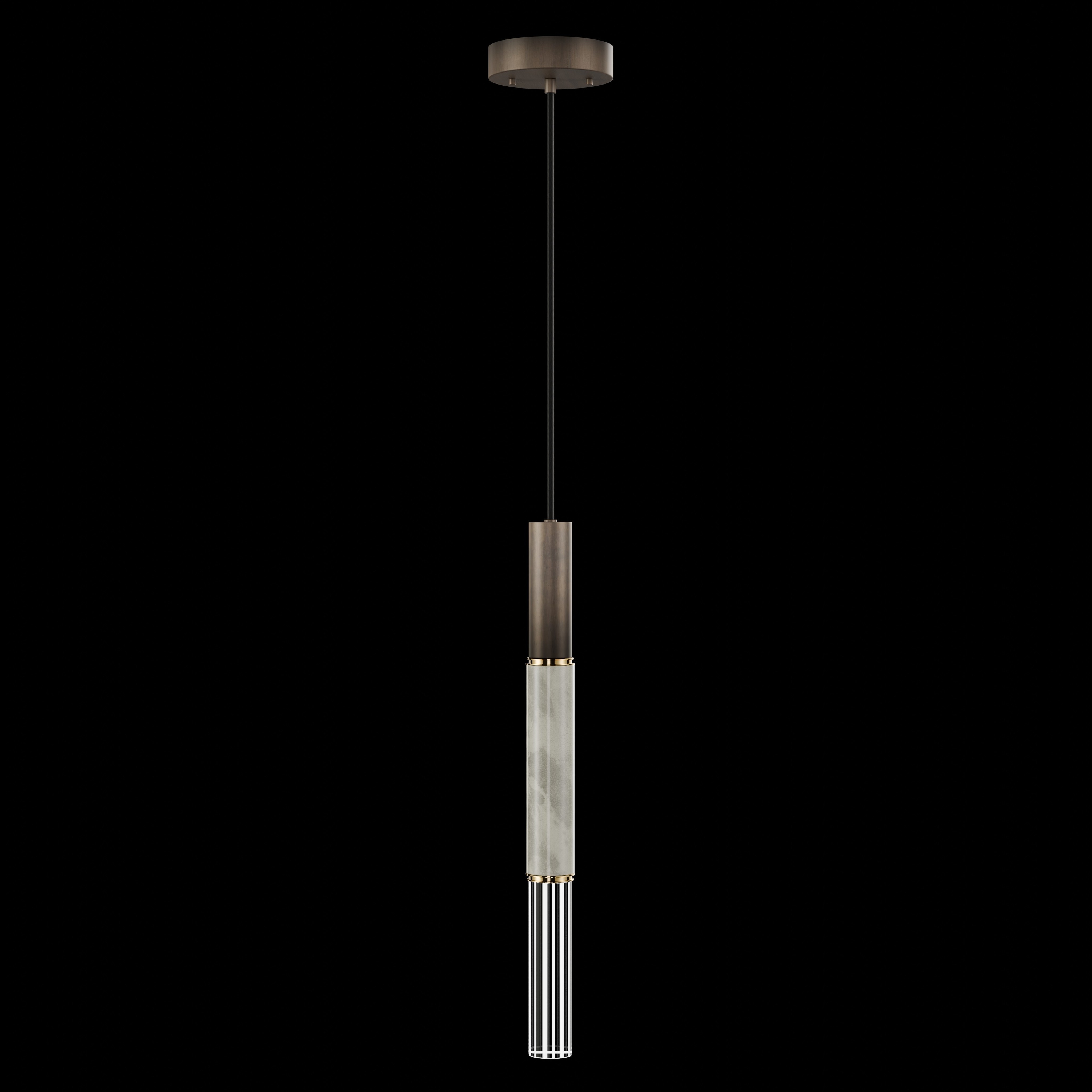 Antonia 1 Light 6.5 inch Bronze Pendant Ceiling Light