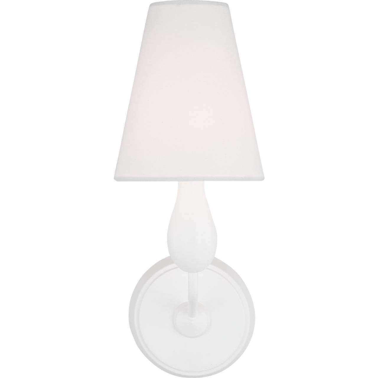 TOB by Thomas O'Brien Ziba 1 Light 5.5 inch Matte White Bath Vanity Wall Sconce Wall Light