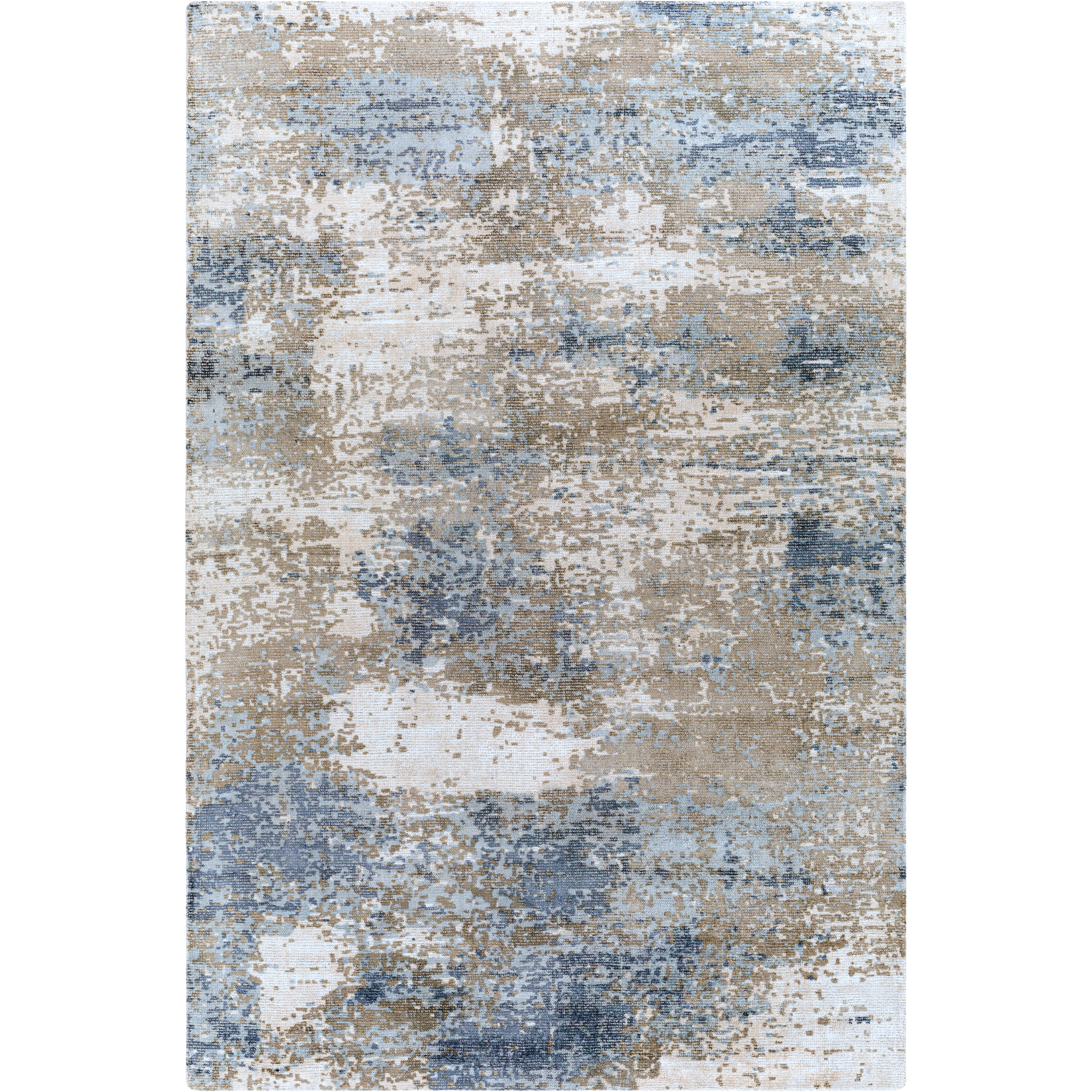 Wilson 90 X 60 inch Light Beige Rug in 5 x 8, Rectangle