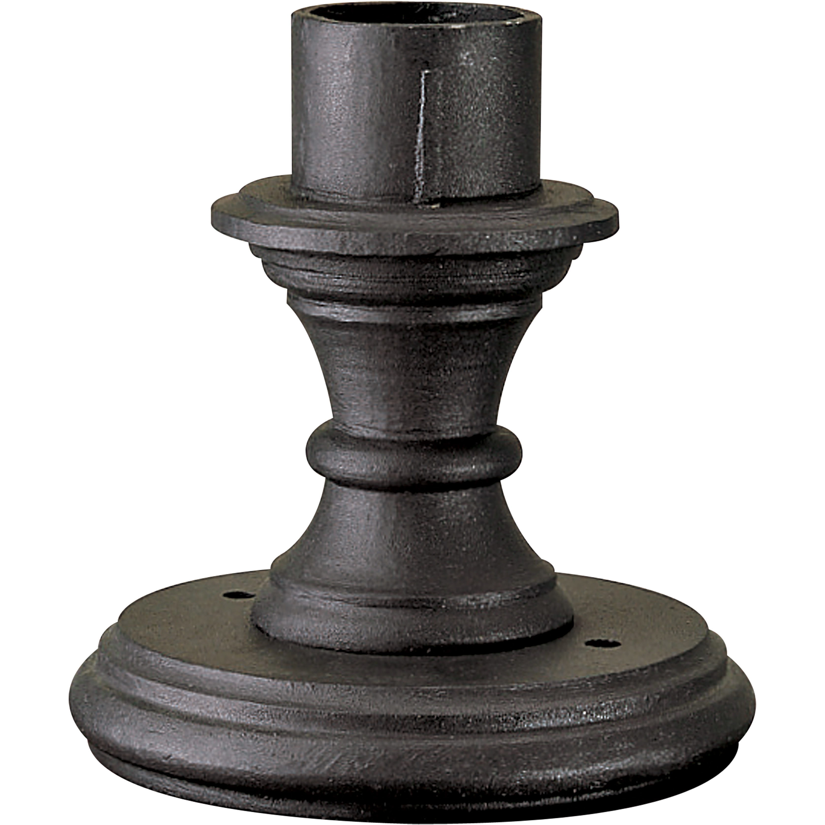 The Great Outdoors 9 inch Coal Outdoor Pier Mount, The Great Outdoors