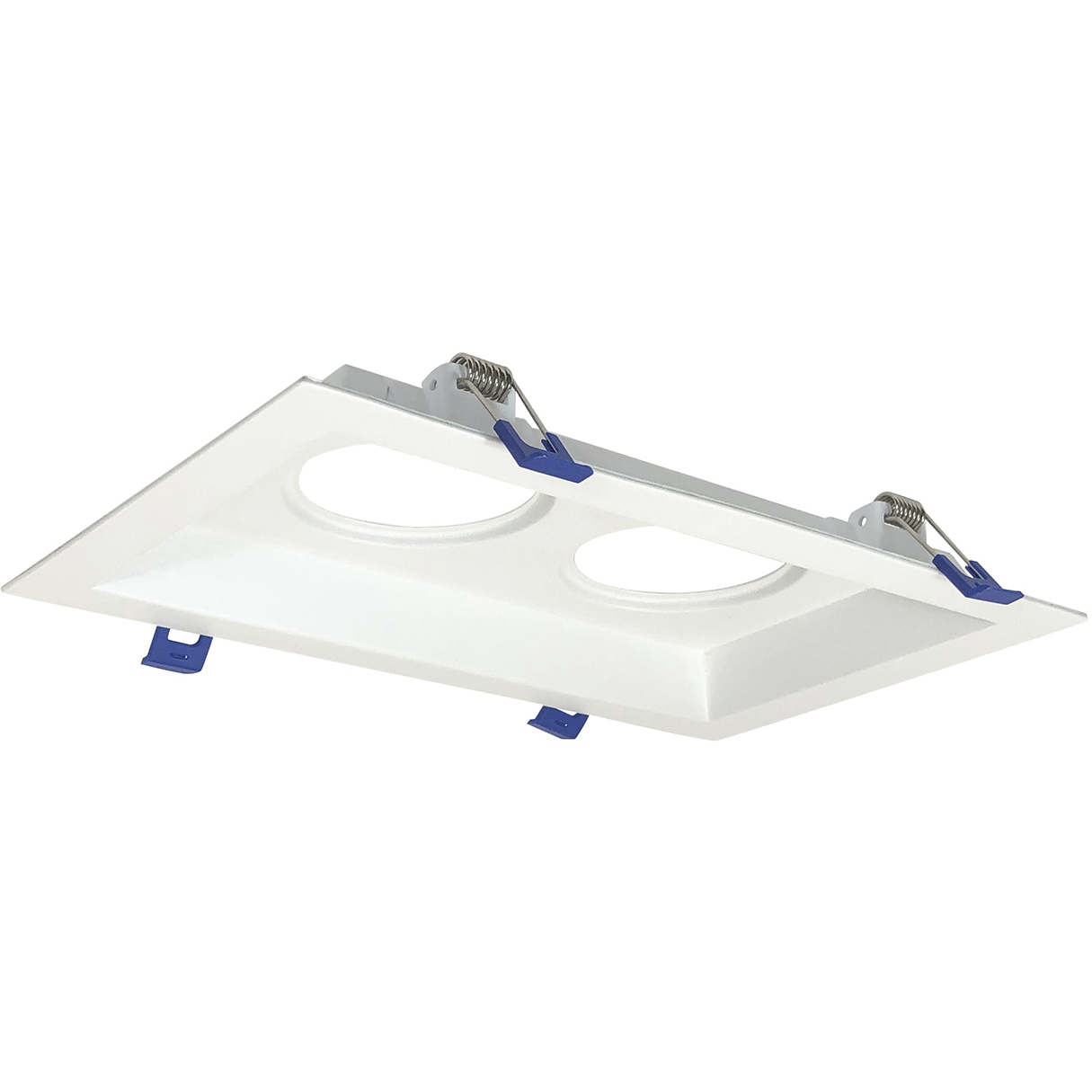 Iolite MLS Matte Powder White Recessed Plate